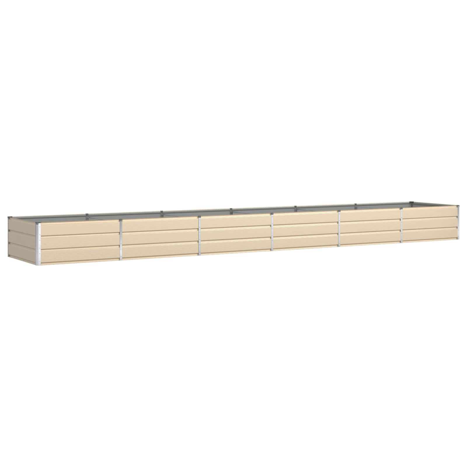 Taimekast Ebarealne 580 x 100 x 45 cm Tsingitud teras