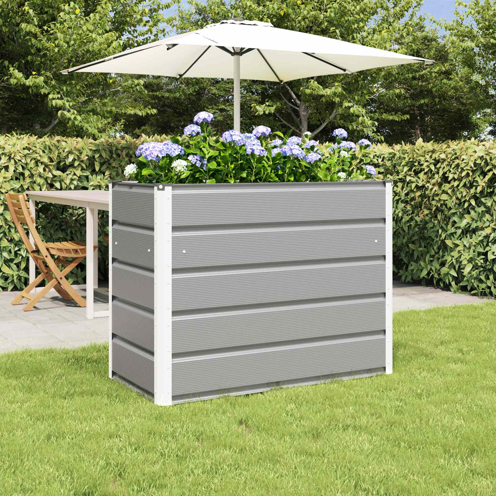 Taimekast Helehall 100 x 50 x 75 cm Tsinkteras