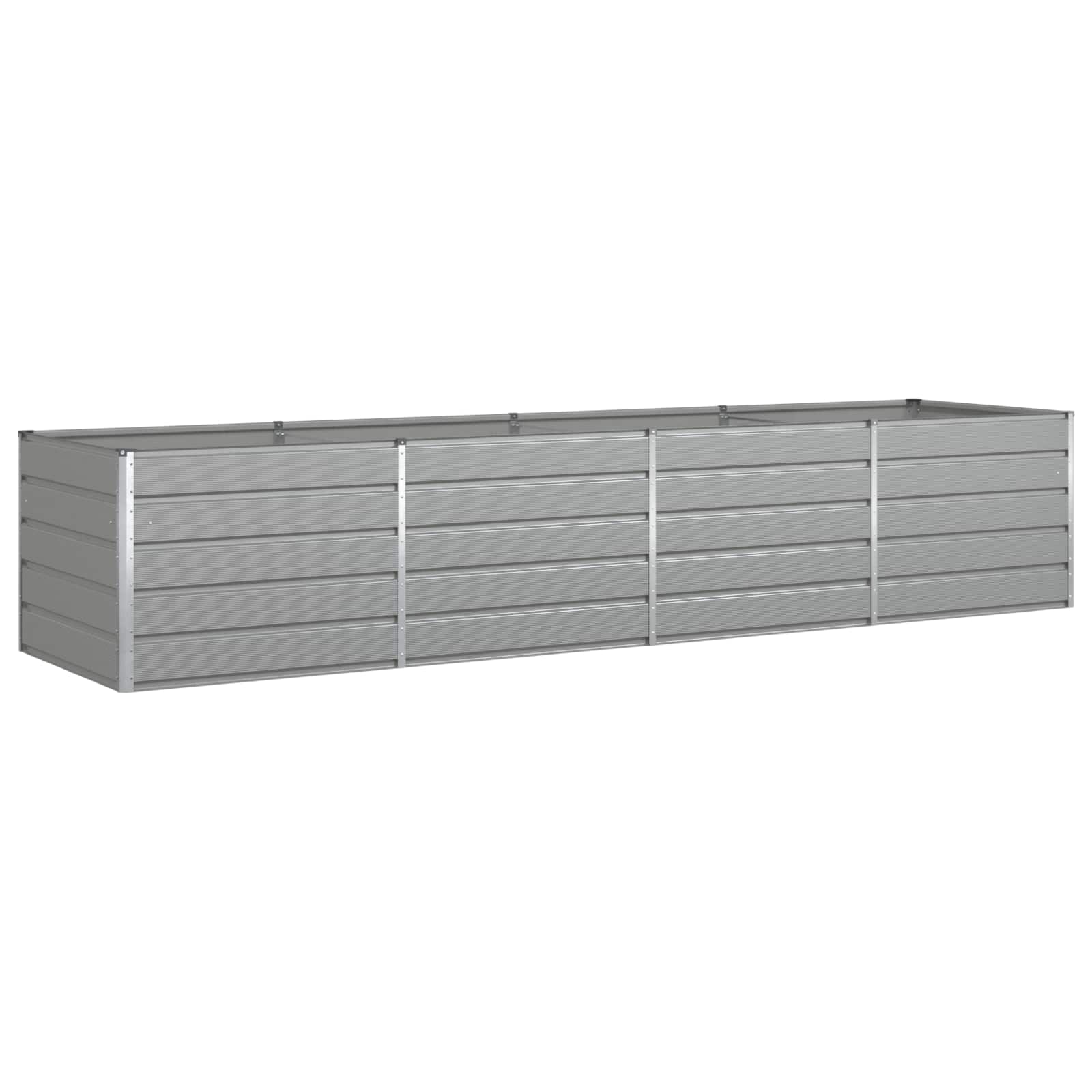 Taimekast Helehall 385 x 100 x 75 cm Tsingitud teras