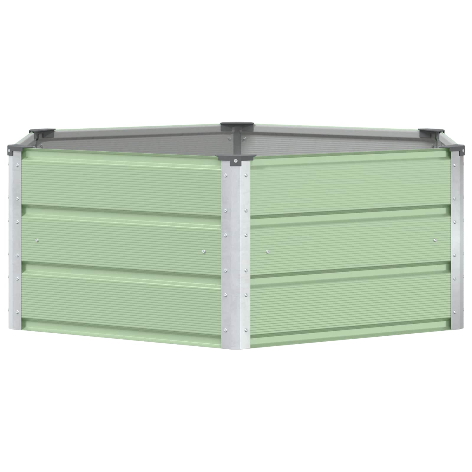 Taimekast Pastellroheline 129 x 129 x 45 cm Teras