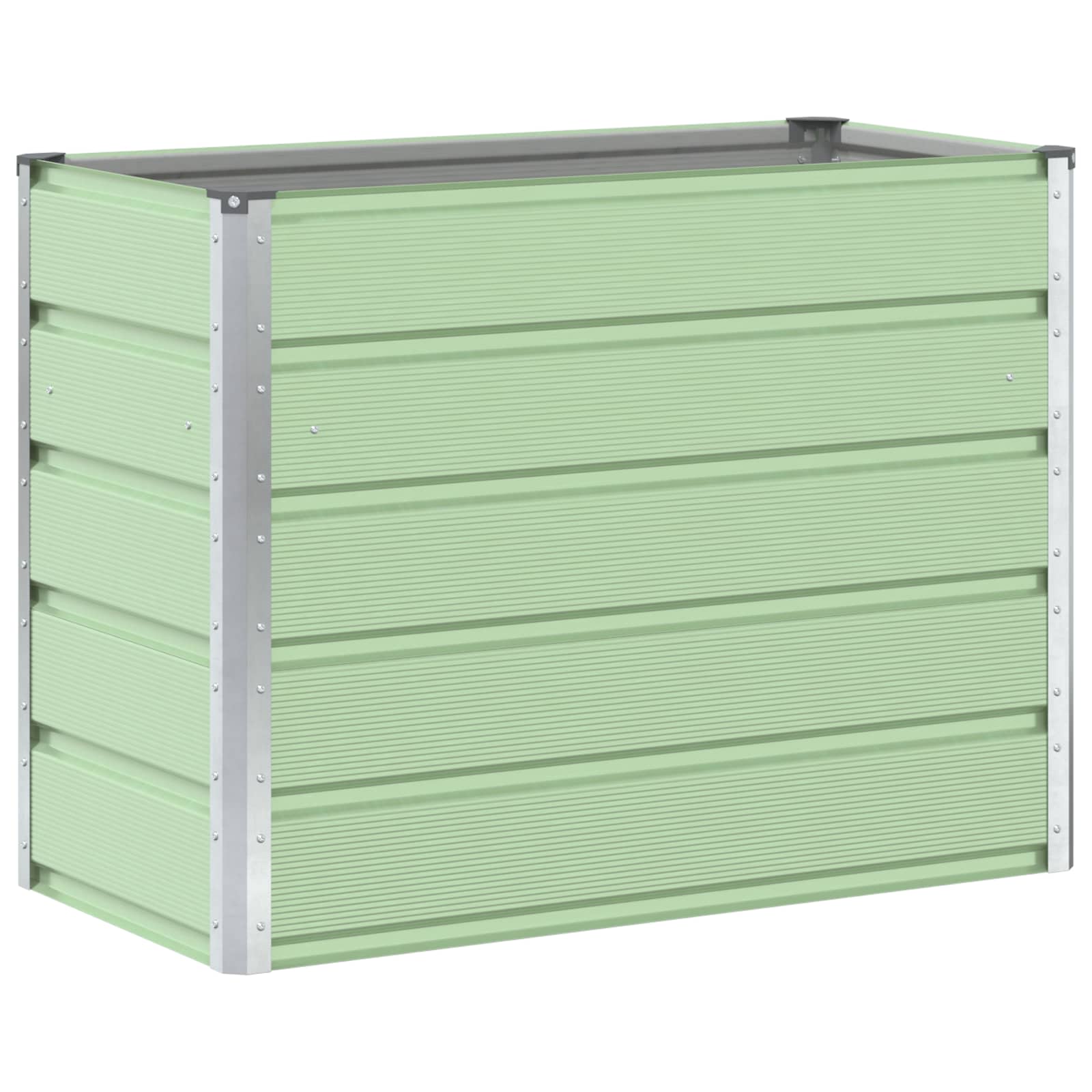 Taimekast Pastellroheline 100 x 50 x 75 cm Tsinkteras