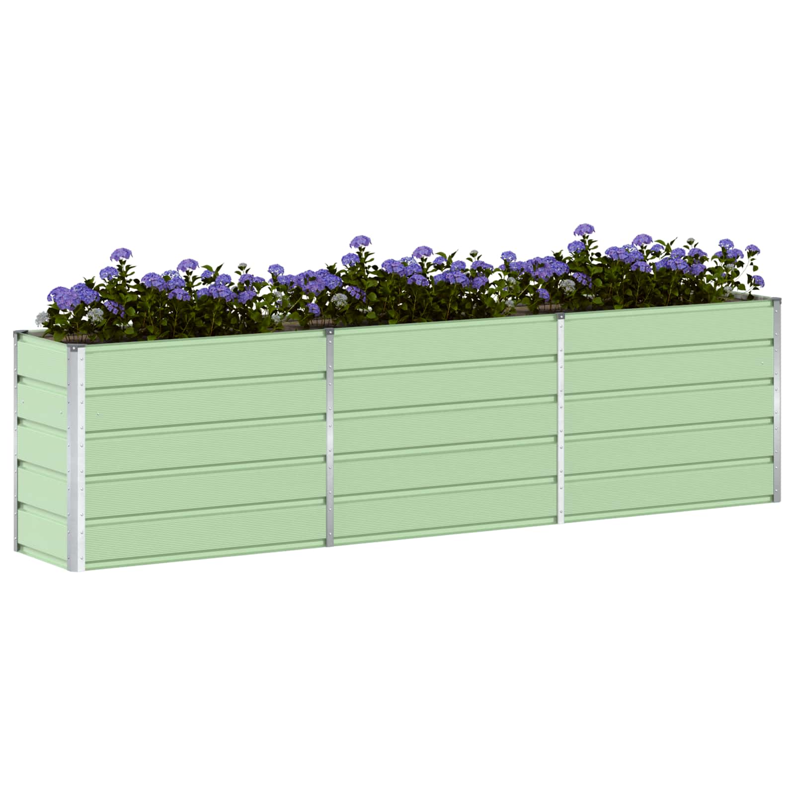 Taimekast Pastellroheline 290 x 50 x 75 cm Tsinkteras