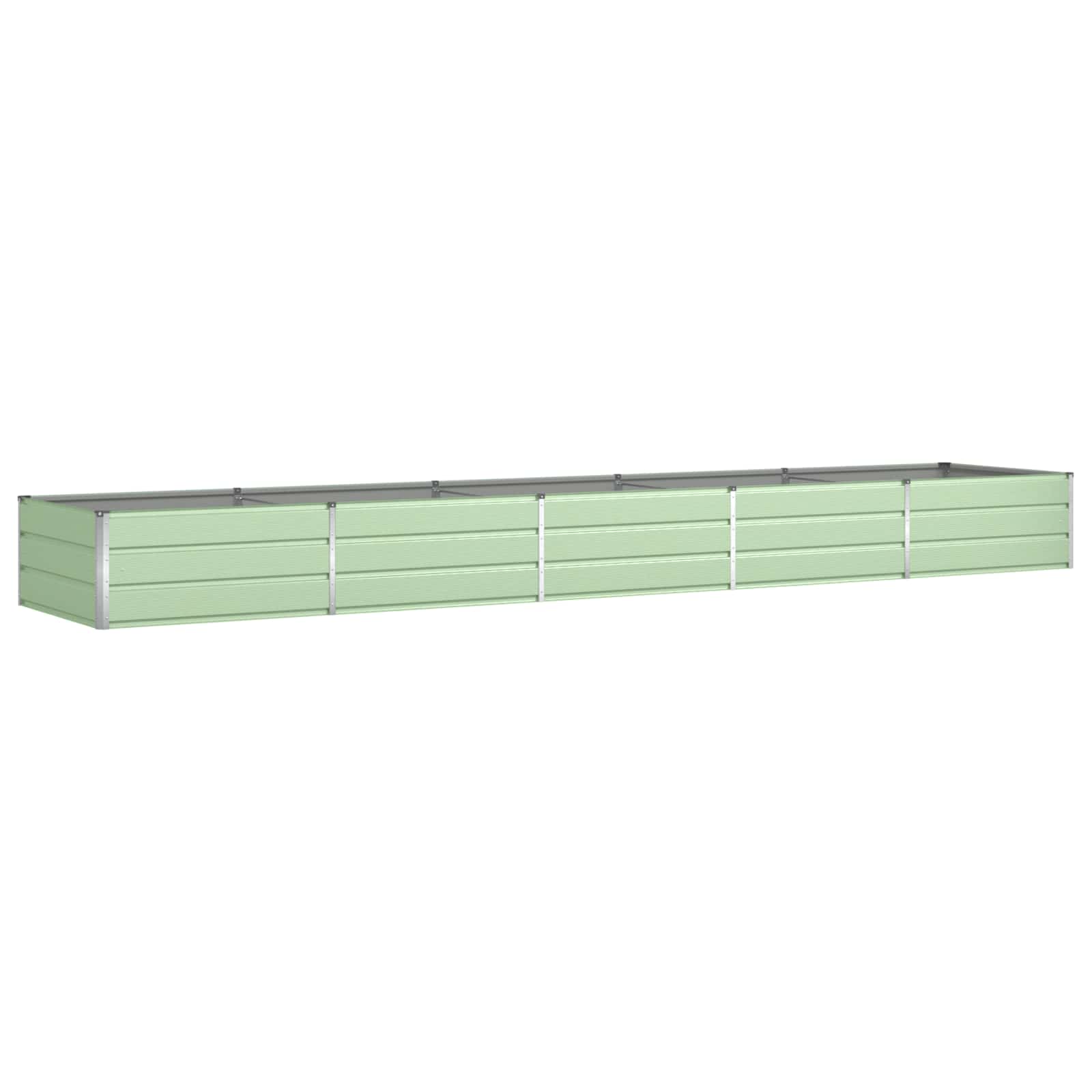 Taimekast Pastellroheline 480 x 100 x 45 cm Tsingitud teras