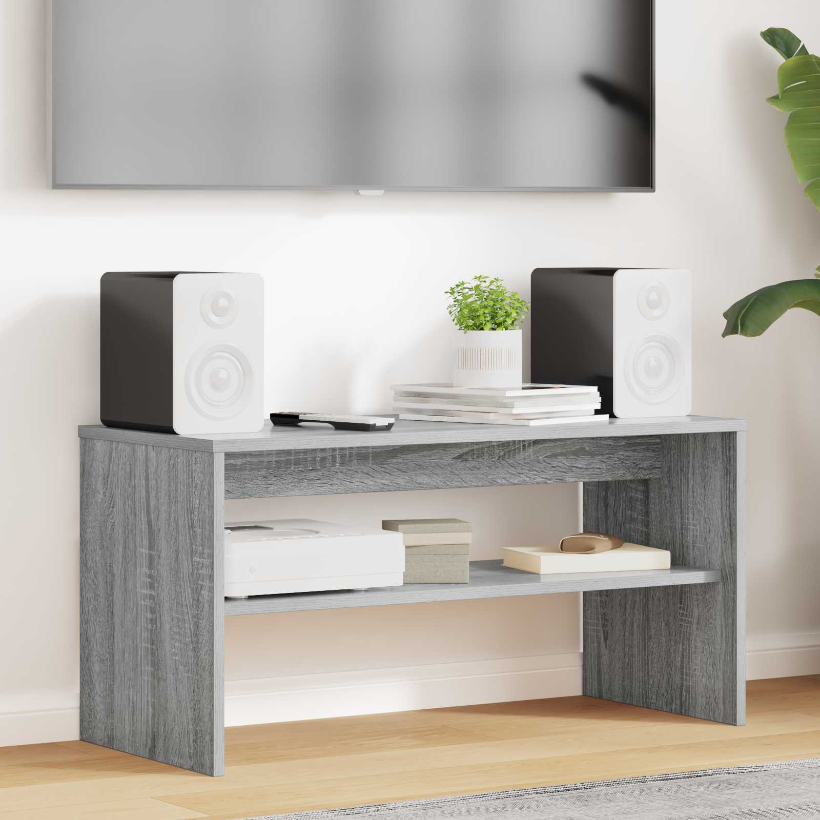 Telerikapp 80 x 35 x 40 cm Hall Sonoma Tehispuit