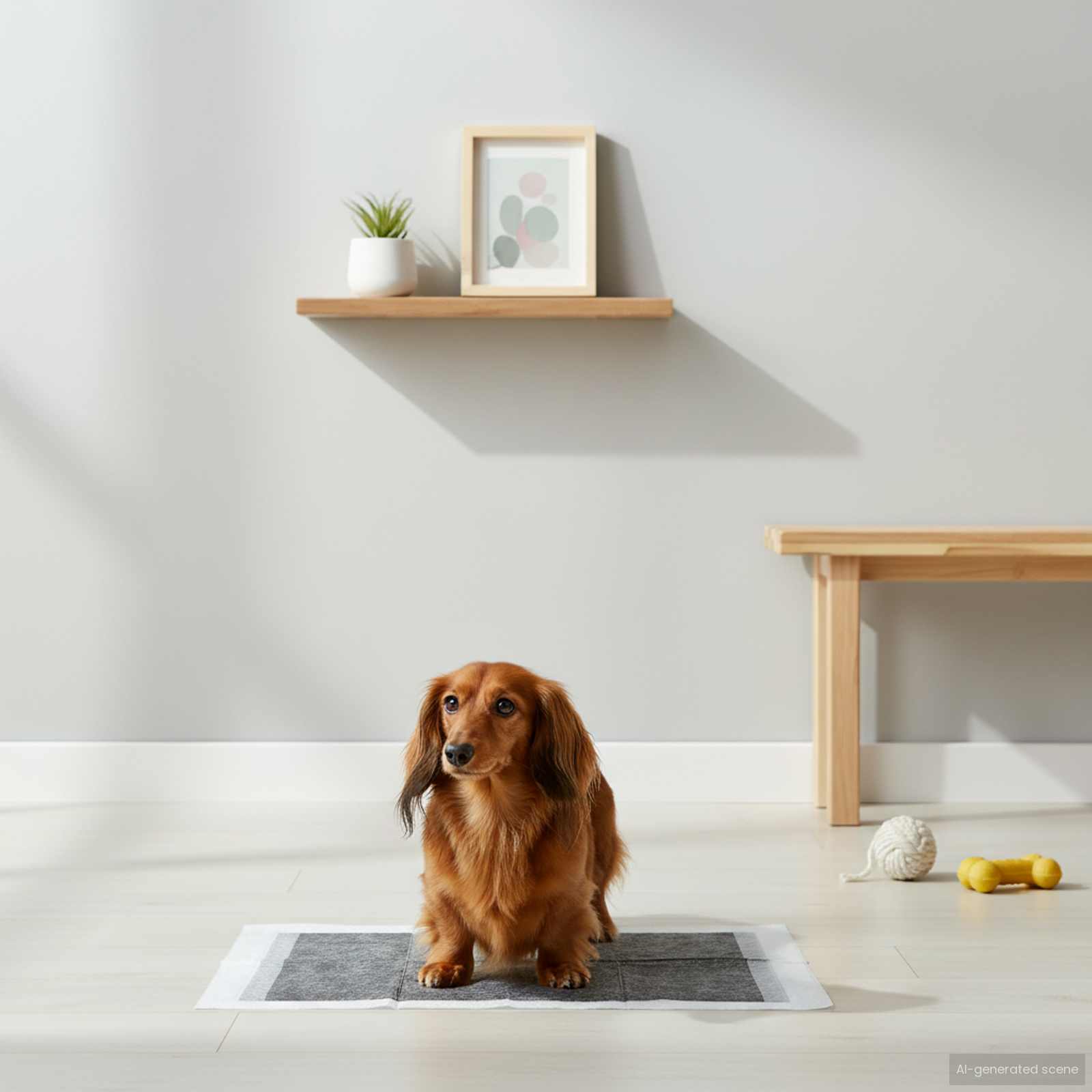 Mitte-koonduv kangas lemmiklooma treening padjake 400 tk