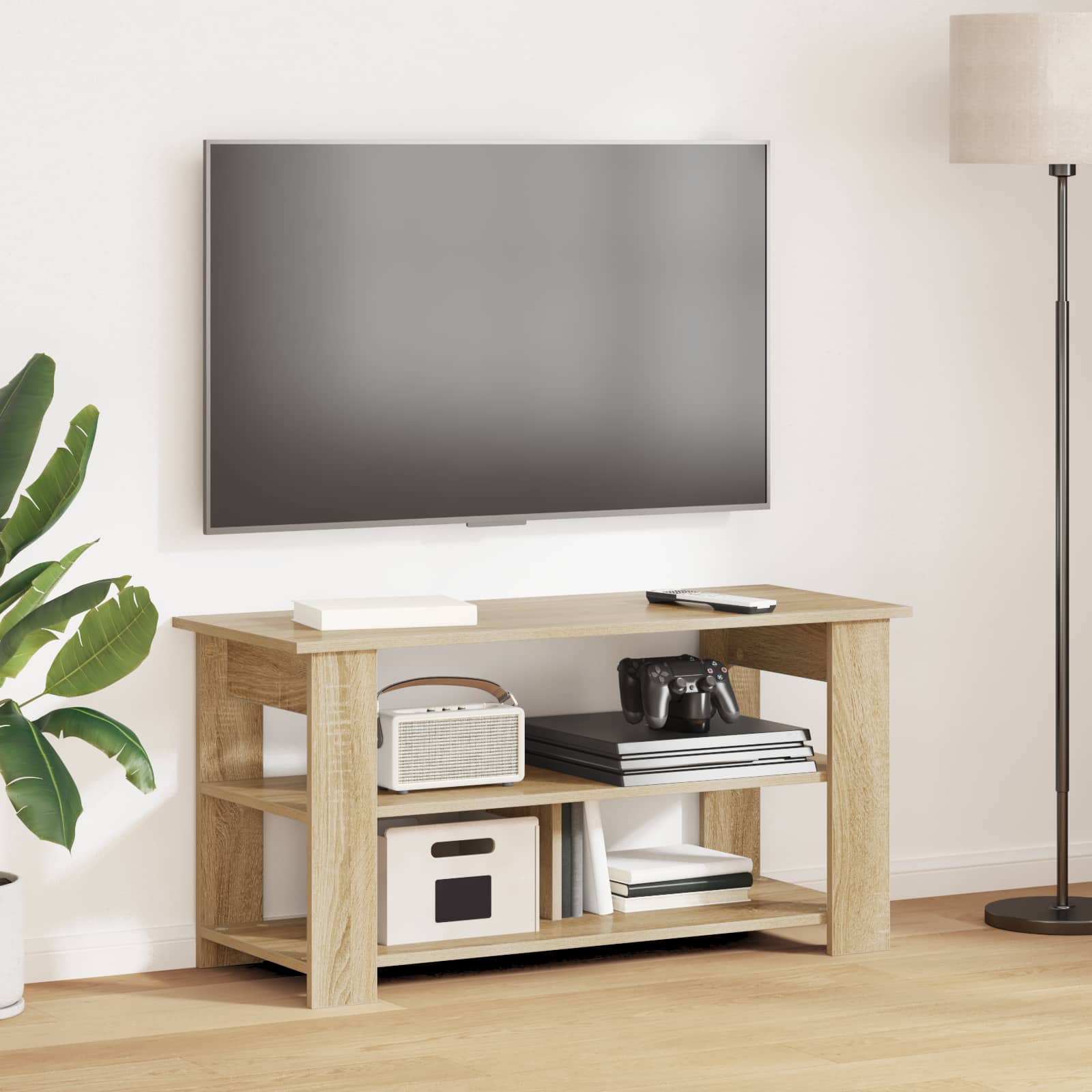 Teleri alus Sonoma tamm 100 x 40 x 50 cm
