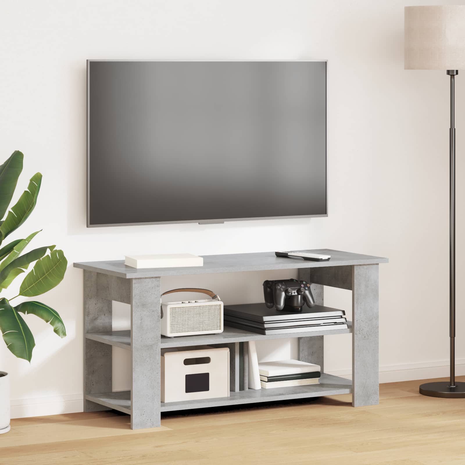 Teleri alus Betoonhall 100 x 40 x 50 cm