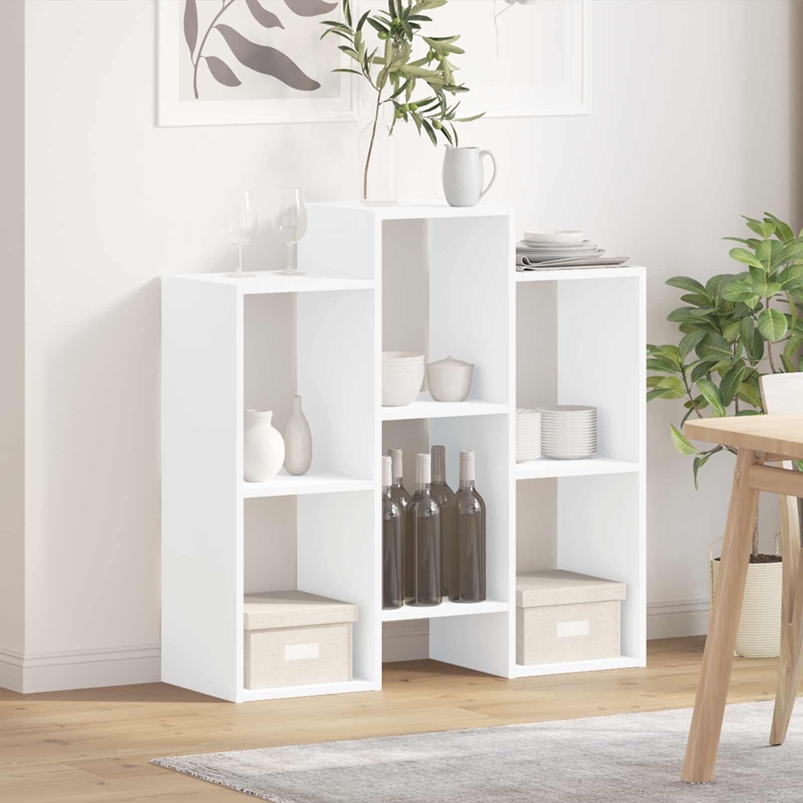 Kõide Valge 90 x 30 x 90 cm