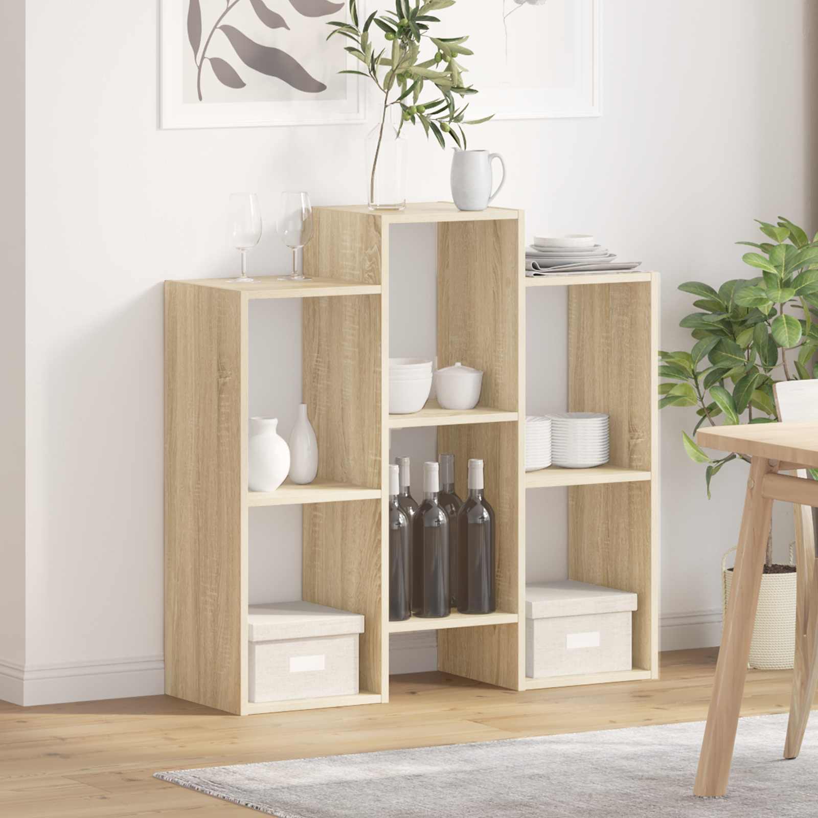 Kõide Sonoma tamm 90 x 30 x 90 cm