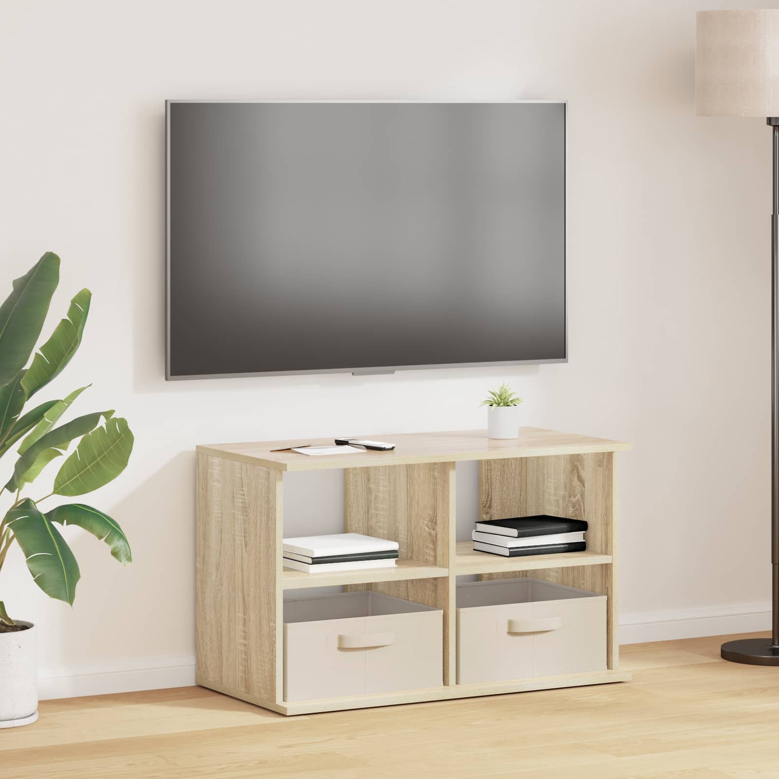 Teleri alus sahtliga Sonoma tamm 79 x 40 x 48 cm