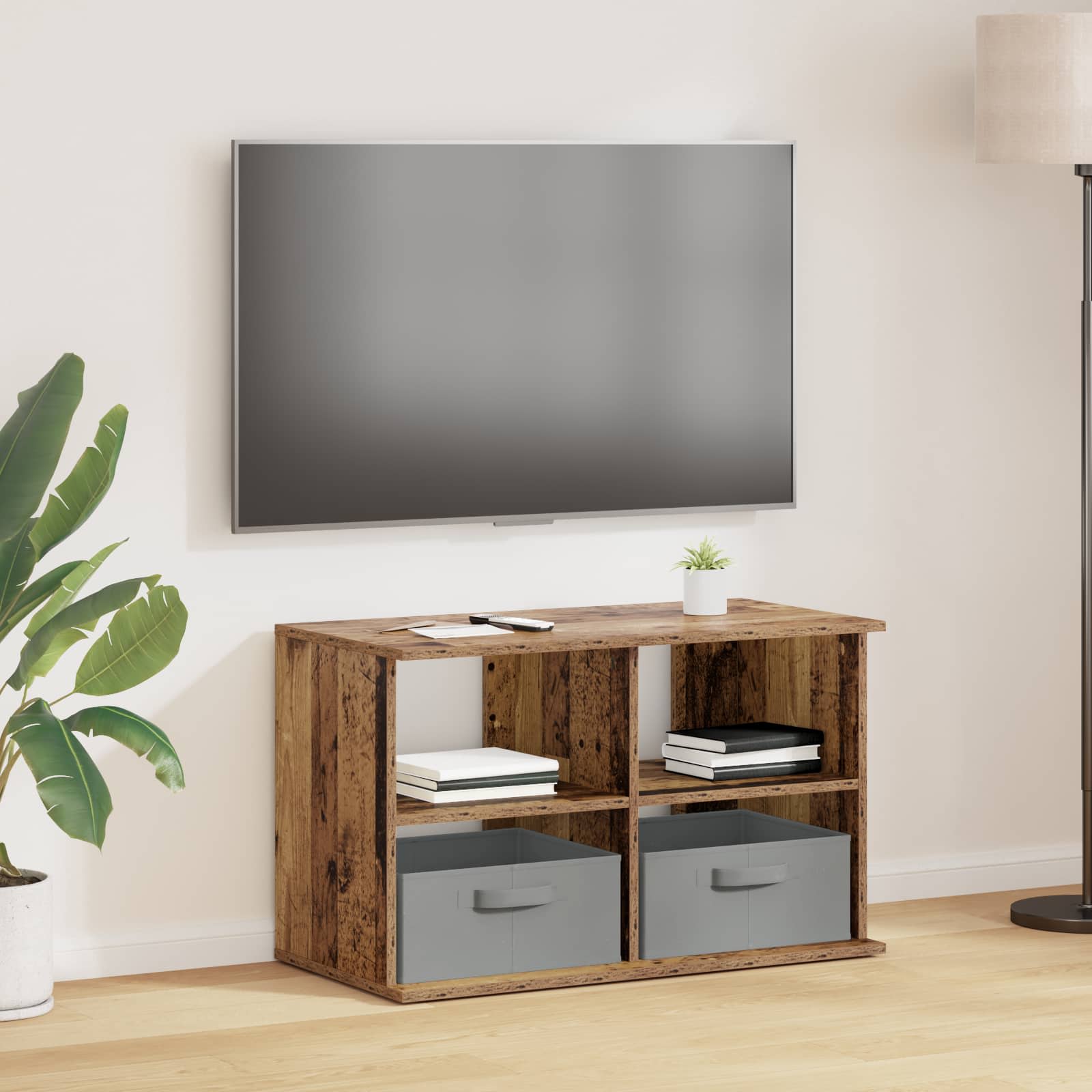 Teleri alus sahtliga Vana puit 79 x 40 x 48 cm