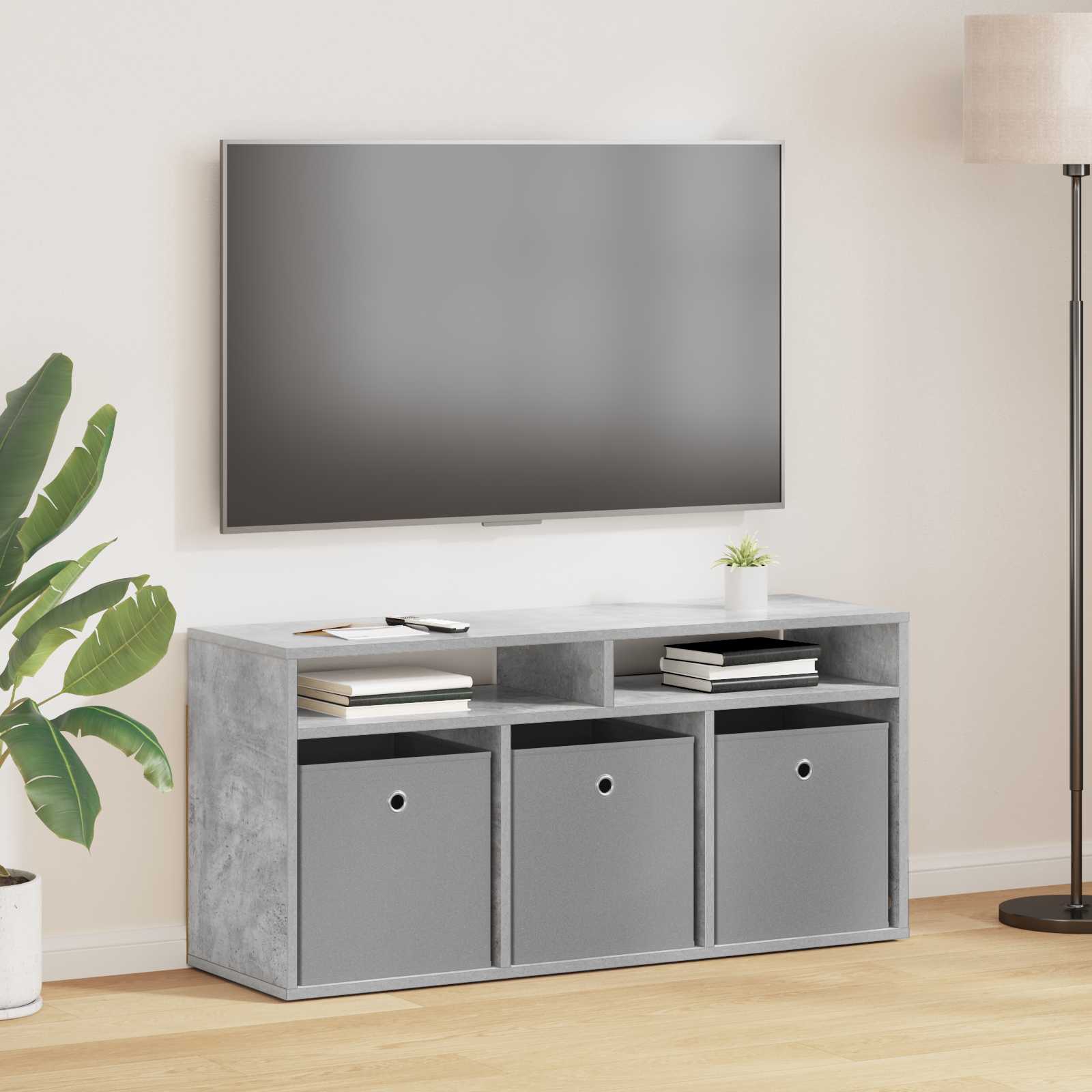 Madal laud sahtliga Betoonhall 102 x 32 x 48,5 cm