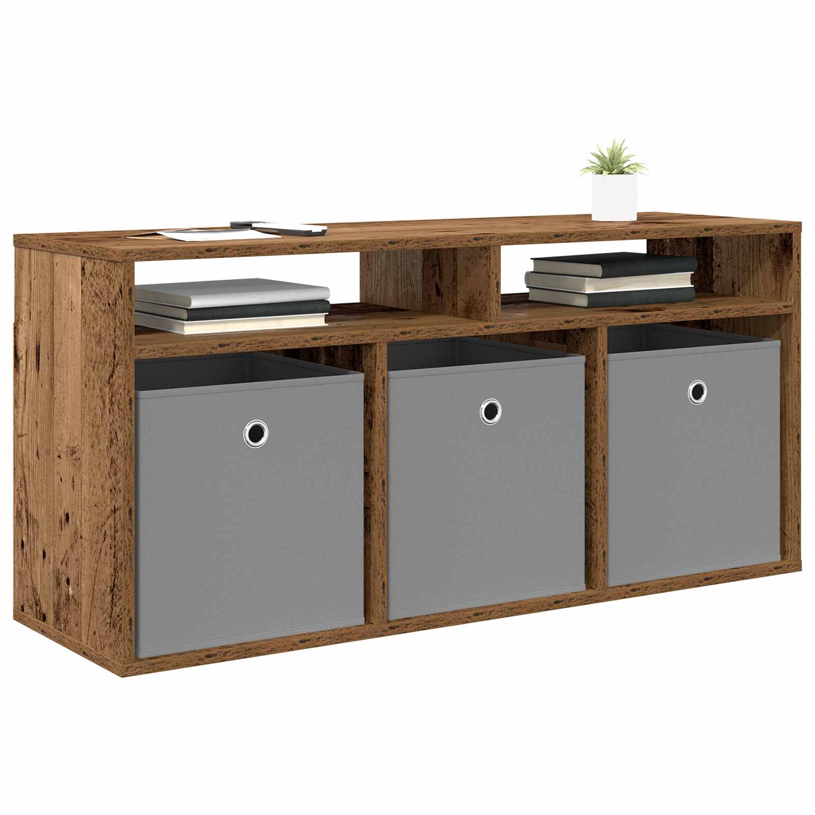 Madal laud sahtliga Vana puit 102 x 32 x 48,5 cm