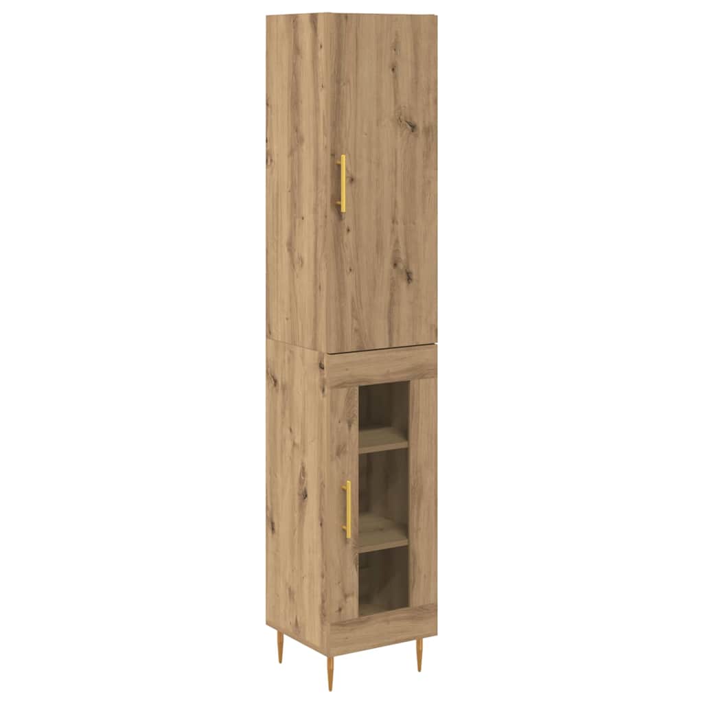 Kõrgushein 2 tk Käsitööpuu 34,5 x 34 x 180 cm Tehispuit