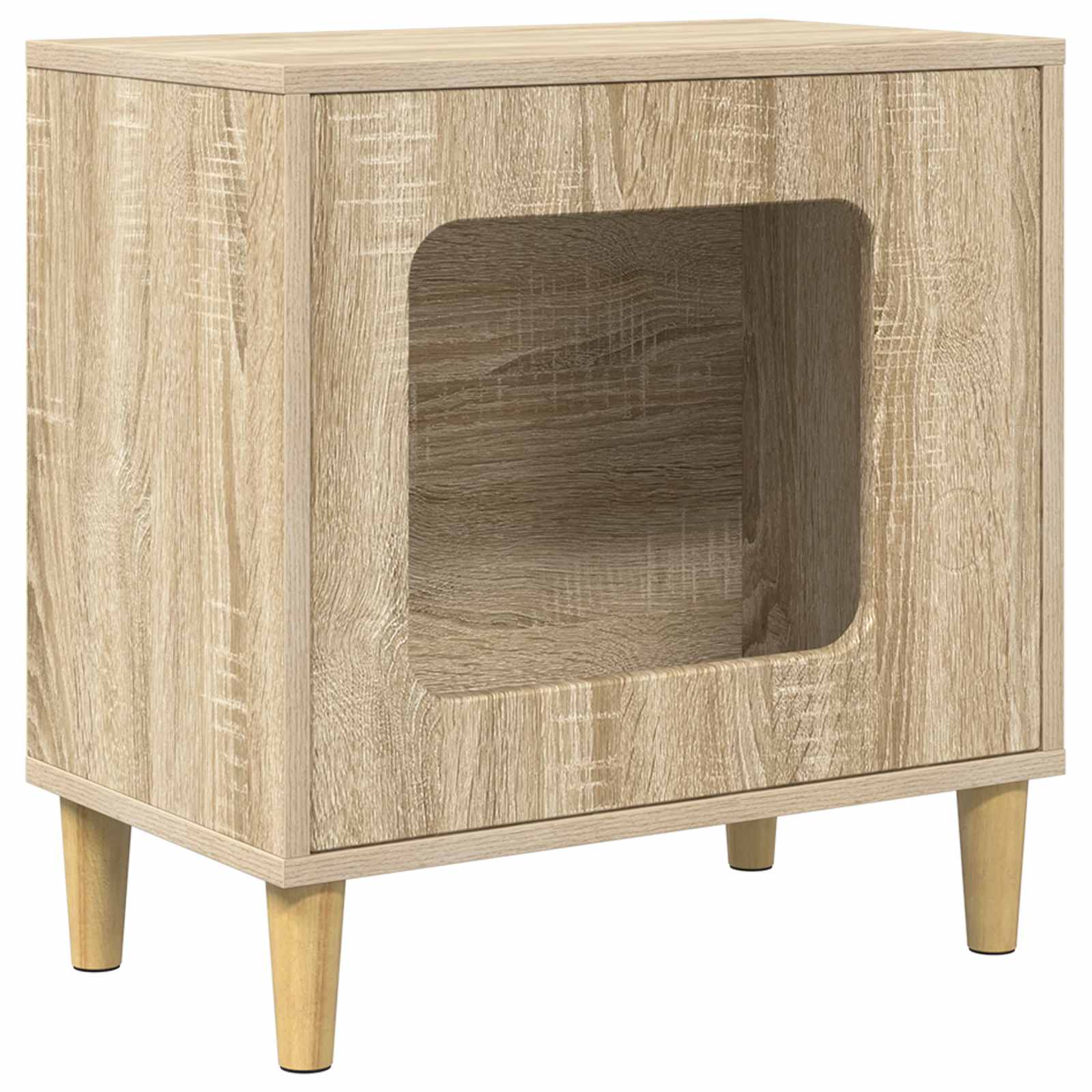 Kassi Maja Sonoma tamm 51 x 30 x 52 cm Tehispuit