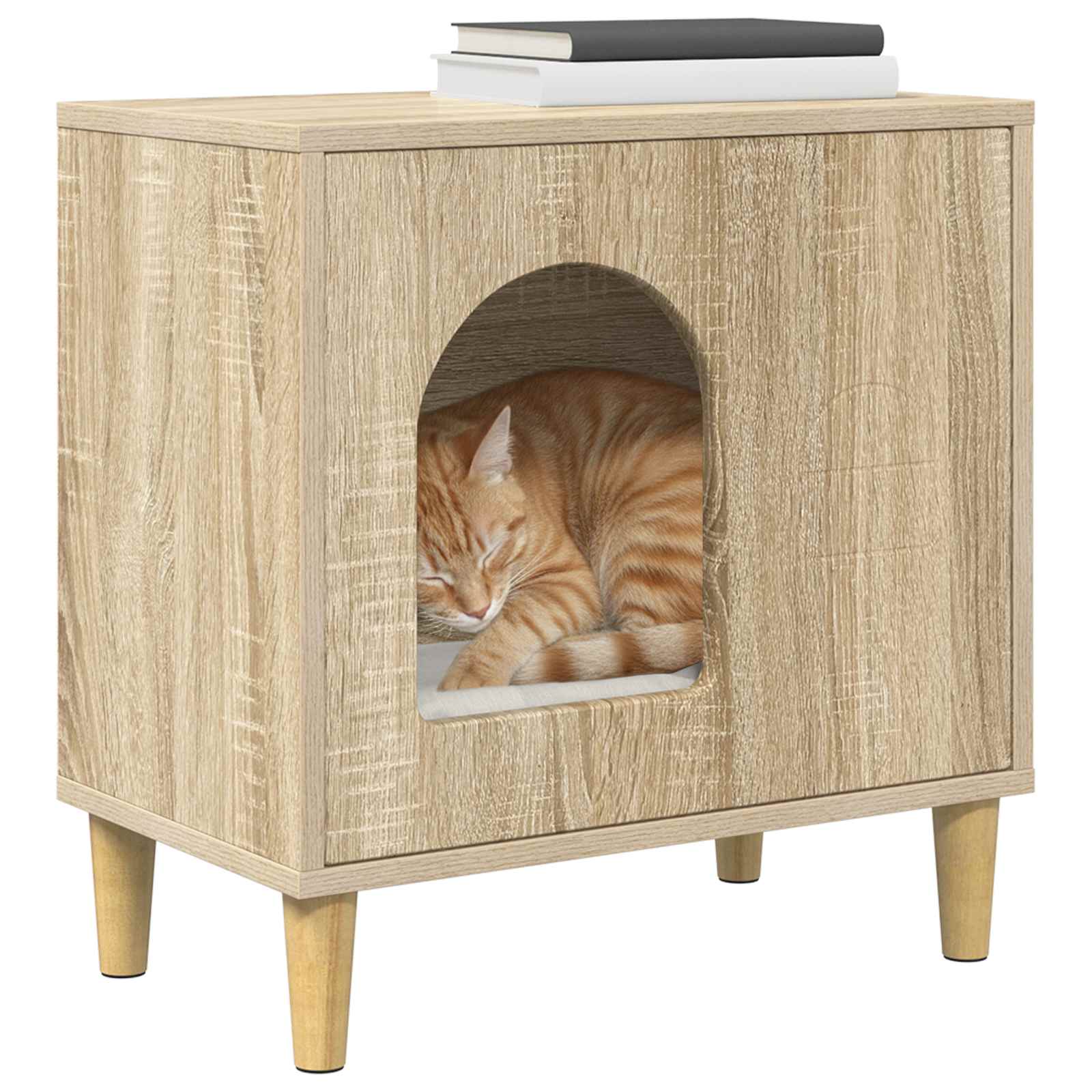 Kassi Maja Sonoma tamm 51 x 30 x 52 cm Tehispuit