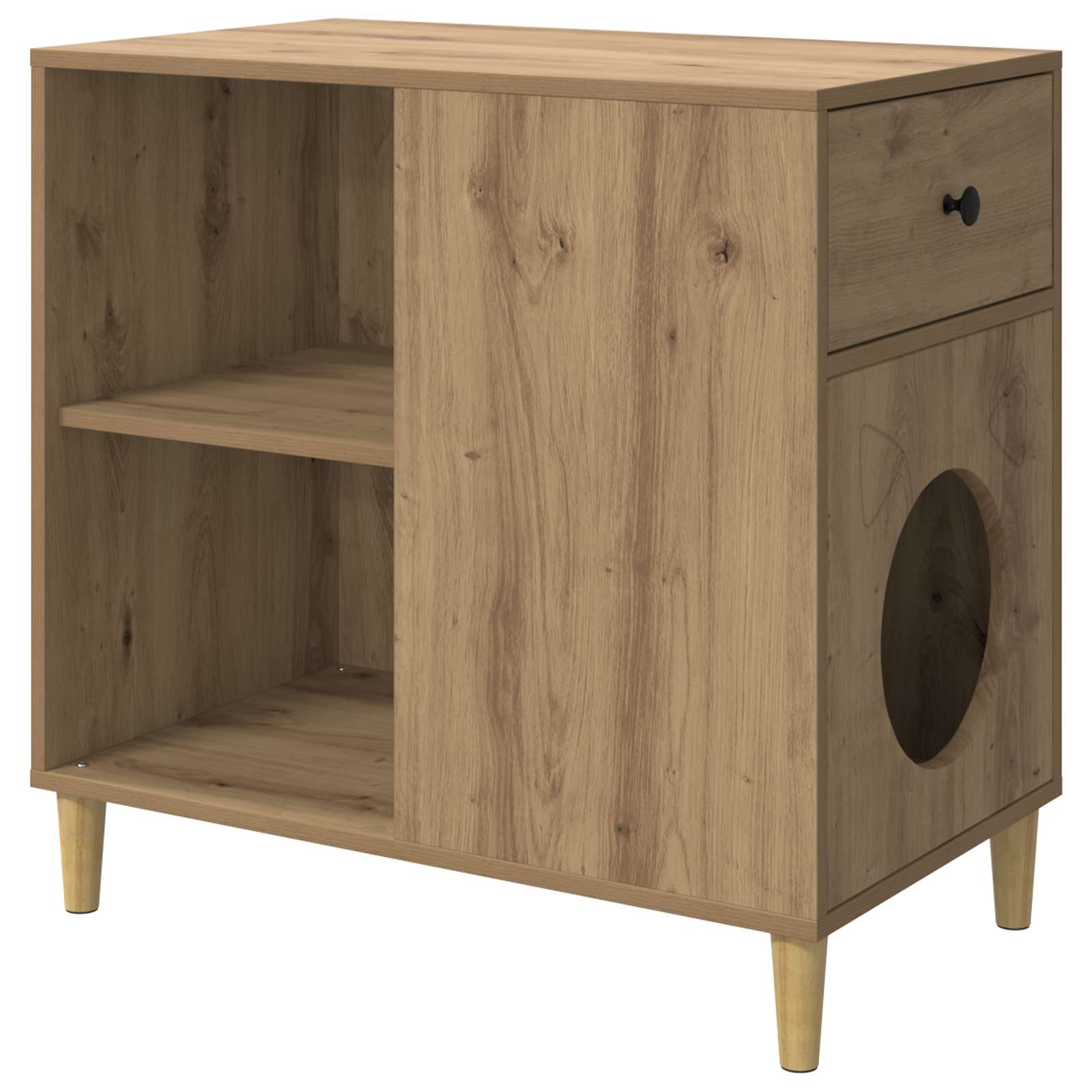 Kassi Maja Artisan tamm 72 x 42,5 x 70 cm Tehispuit