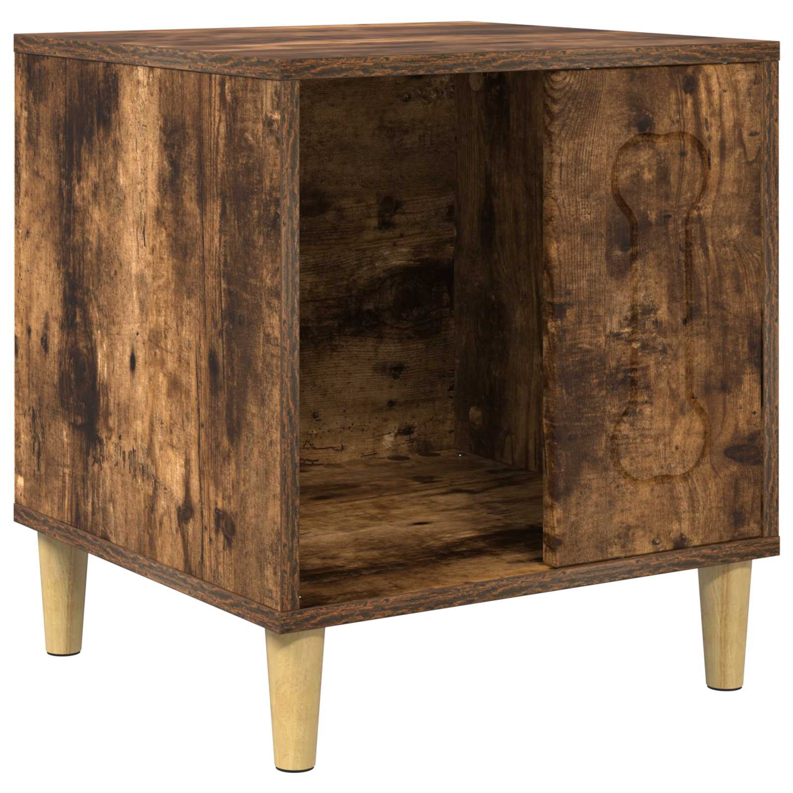 Koerakuut Suitsutatud tamm 44 x 42 x 49 cm Tehispuit