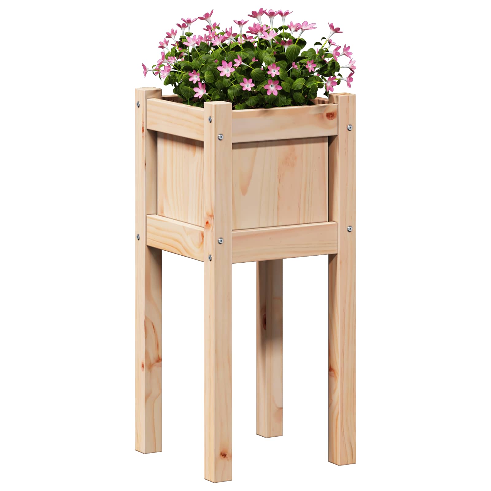 Aia istutuspot Loodus 31 x 31 x 70 cm Toekas männipuit