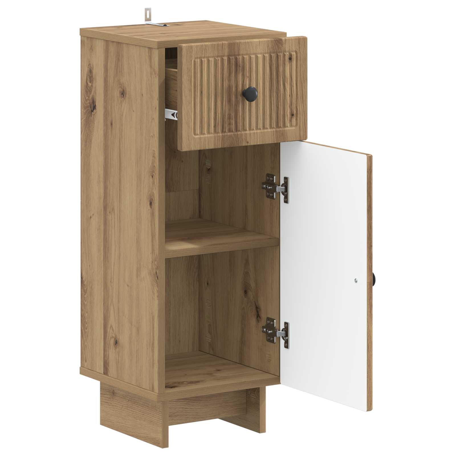 Vannitoa hoiukapp EDE Artisan tamm 30 x 31 x 80 cm Tehispuit