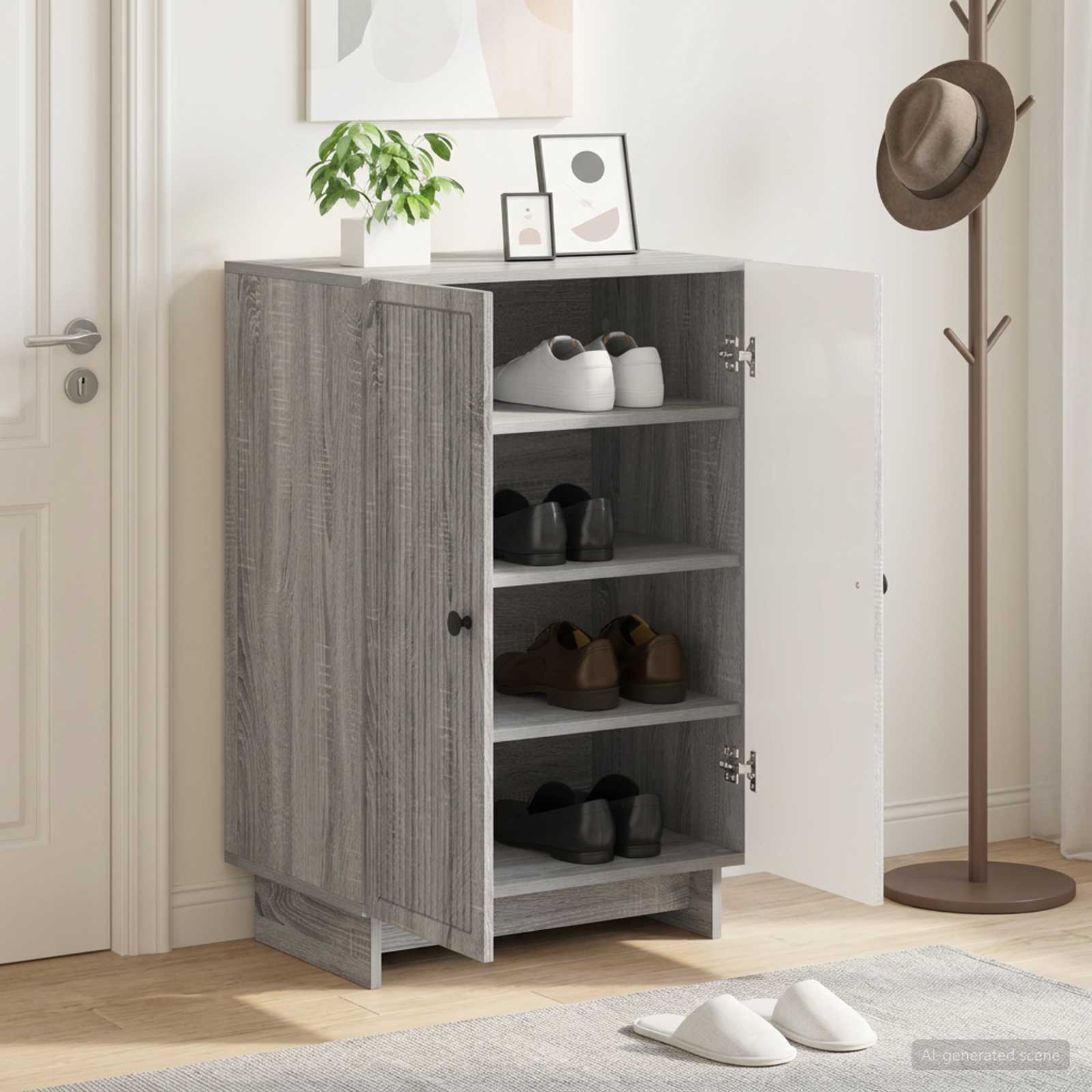 Kinga kapp EDE 59,5 x 39,5 x 90 cm Tehispuit Hall Sonoma