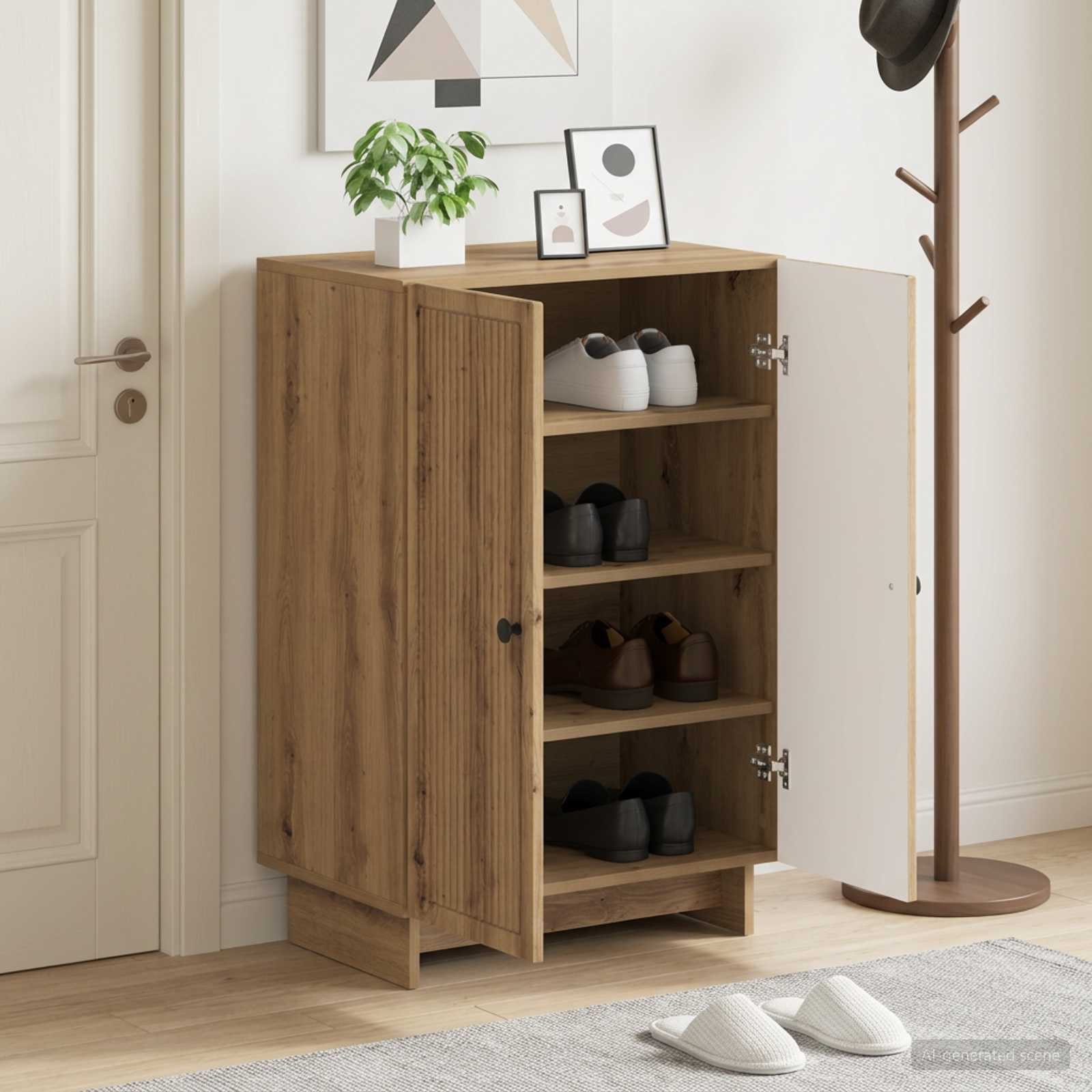 Kinga kapp EDE 59,5 x 39,5 x 90 cm Tehispuit Artisan tamm