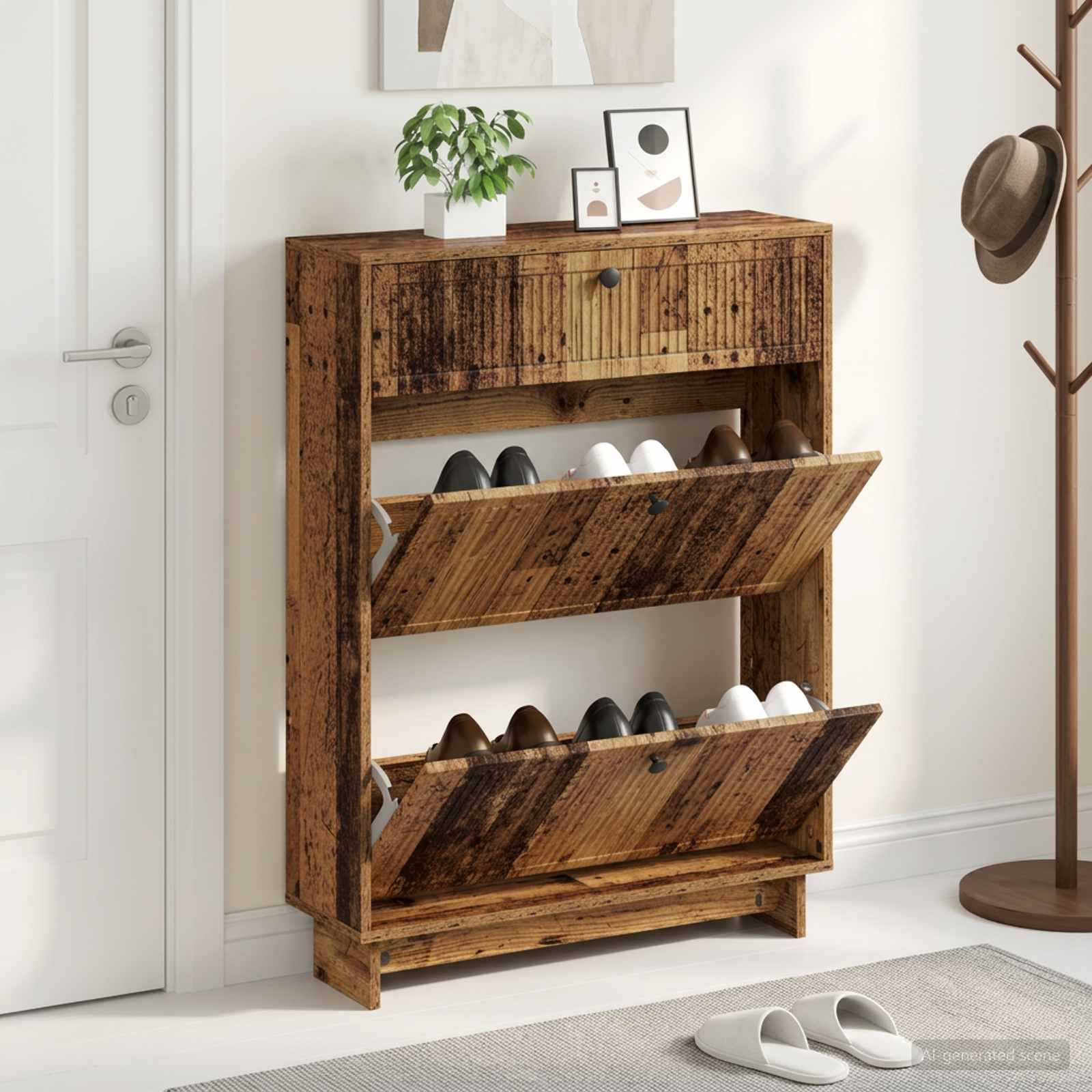 Kinga kapp EDE 78 x 24 x 103 cm Tehispuit Vana puit