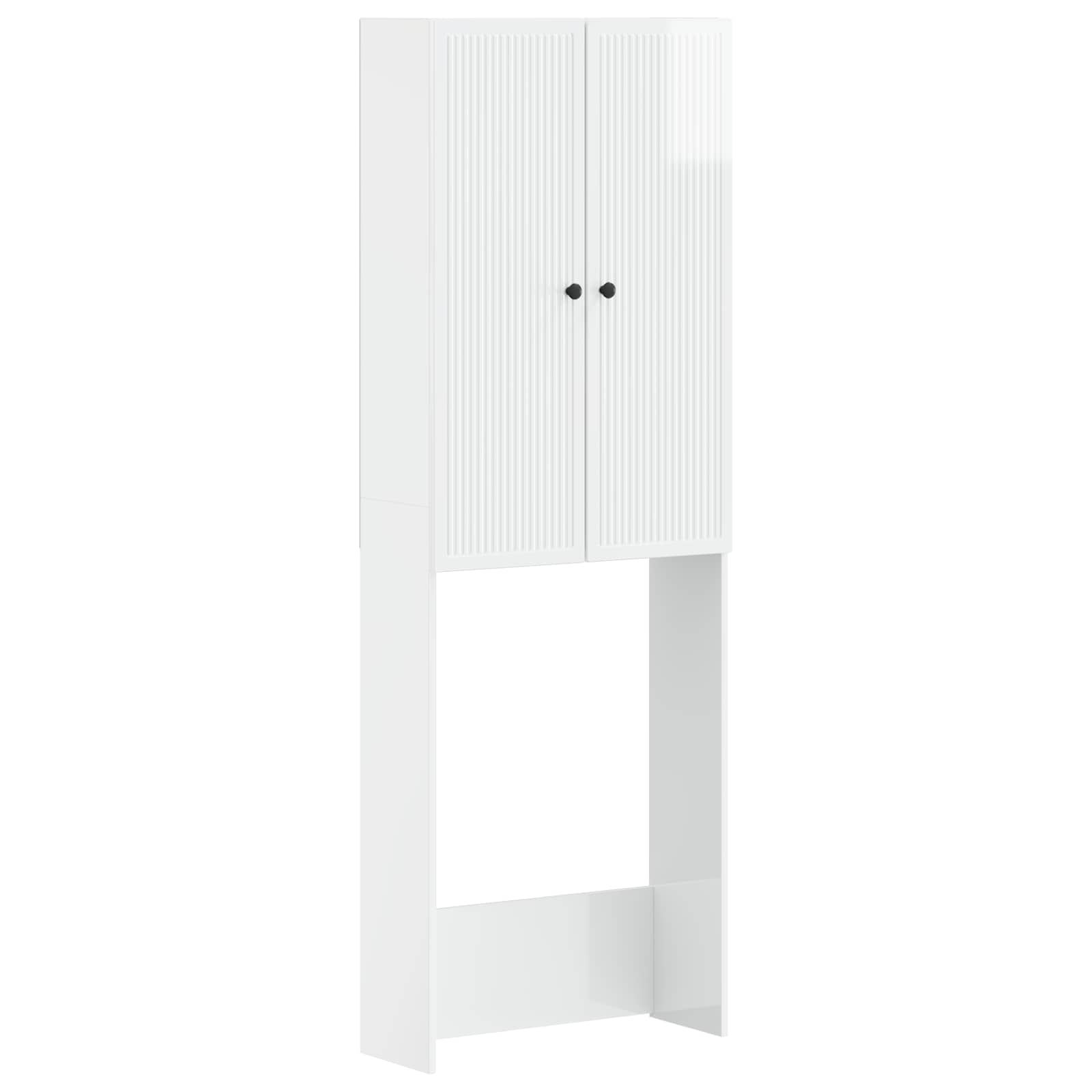 Tualettkabinet EDE Kõrgläikega valge 66 x 25,5 x 190 cm