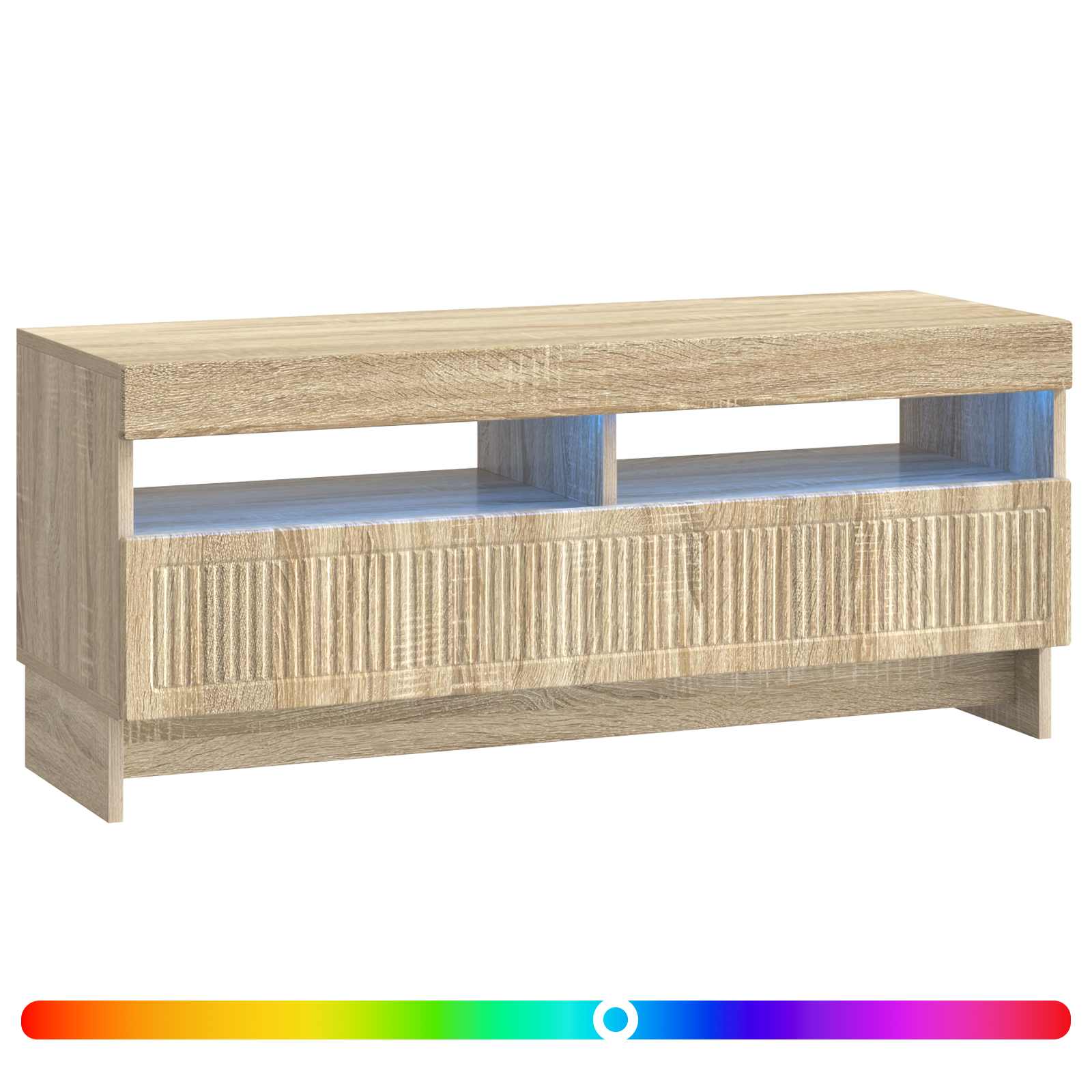 LED TV kapp EDE 100 x 35 x 43 cm Sonoma tamm Tehispuit