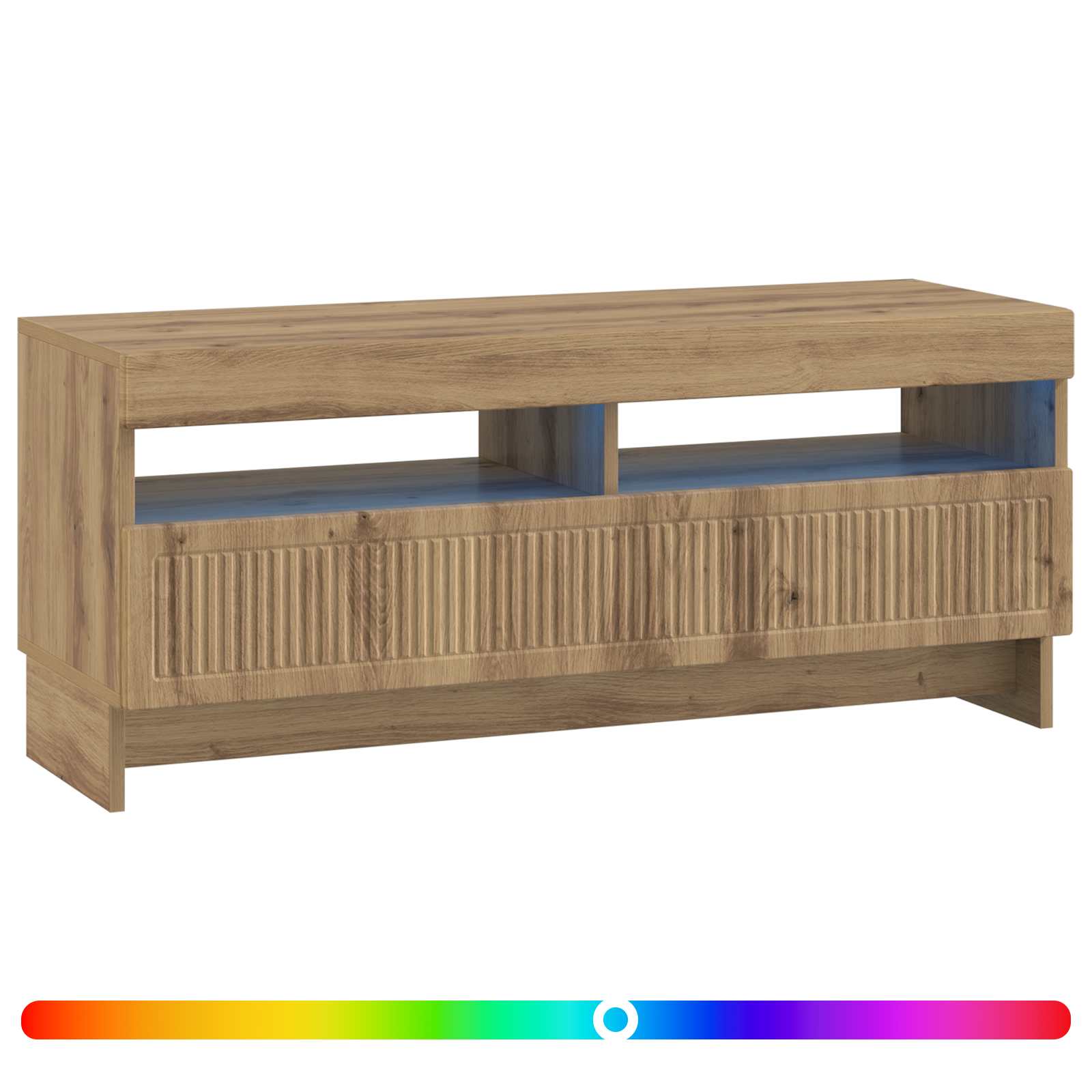 LED TV kapp EDE 100 x 35 x 43 cm Artisan tamm Tehispuit