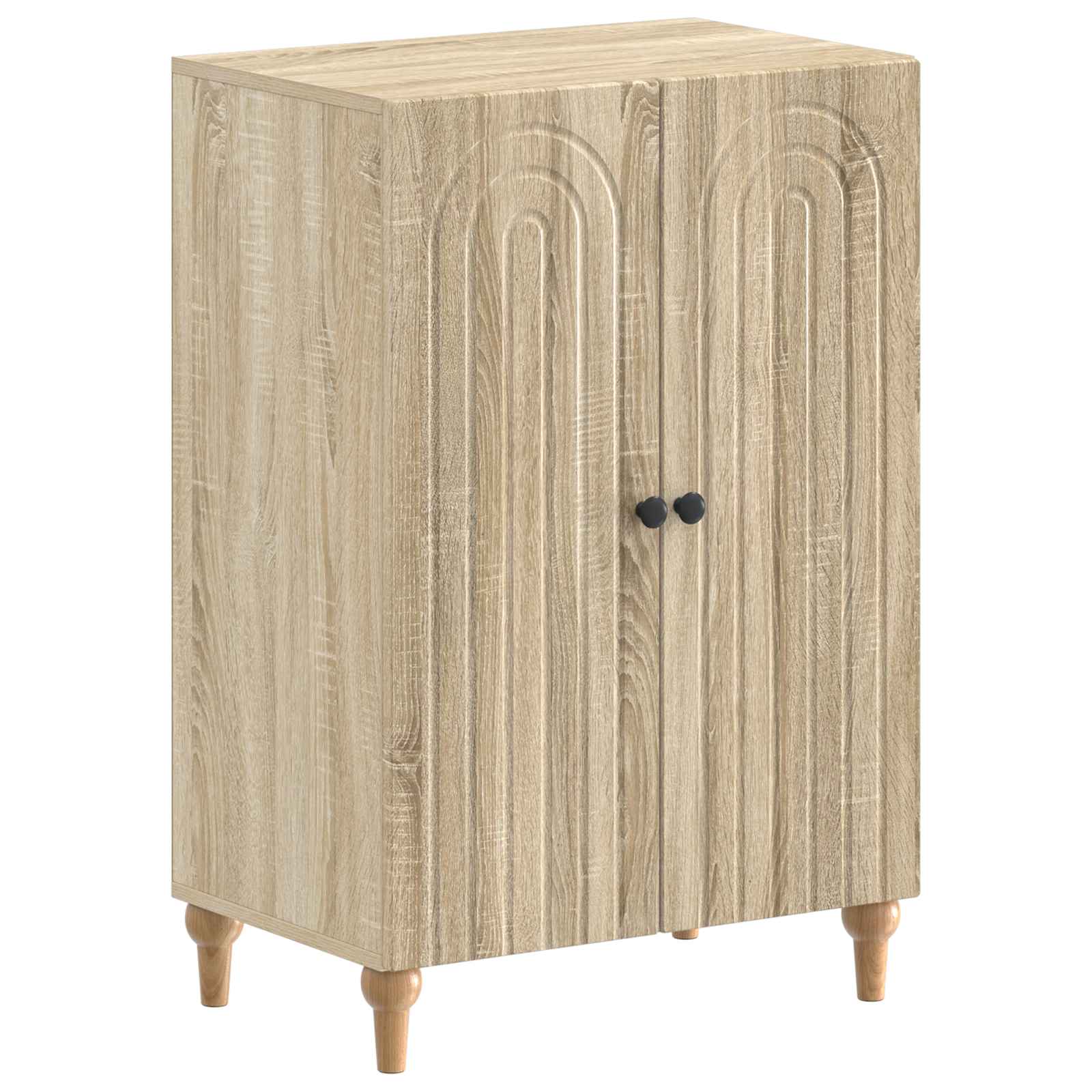 Kinga kapp ALKMAAR 59,5 x 39,5 x 90 cm Tehispuit Sonoma tamm