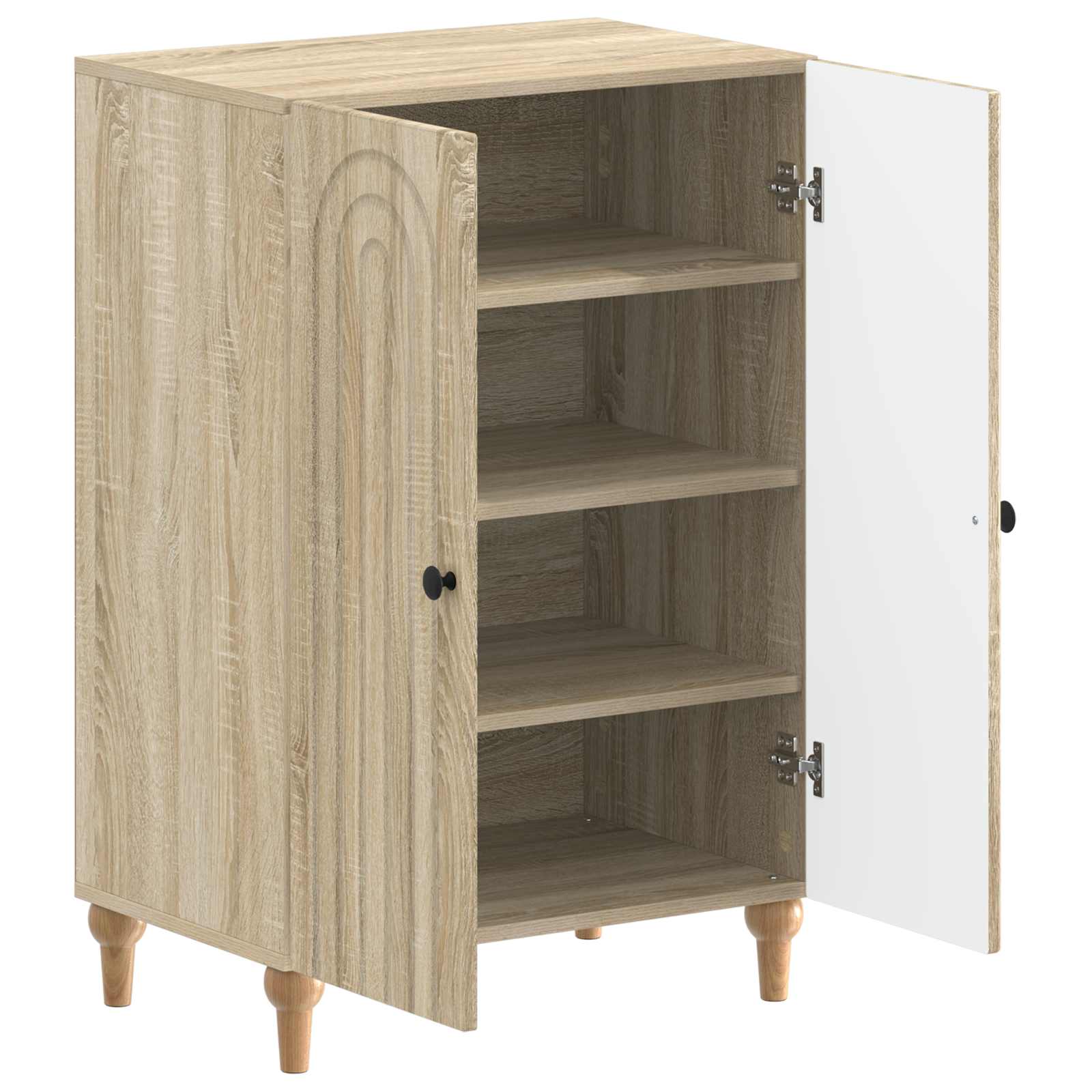 Kinga kapp ALKMAAR 59,5 x 39,5 x 90 cm Tehispuit Sonoma tamm