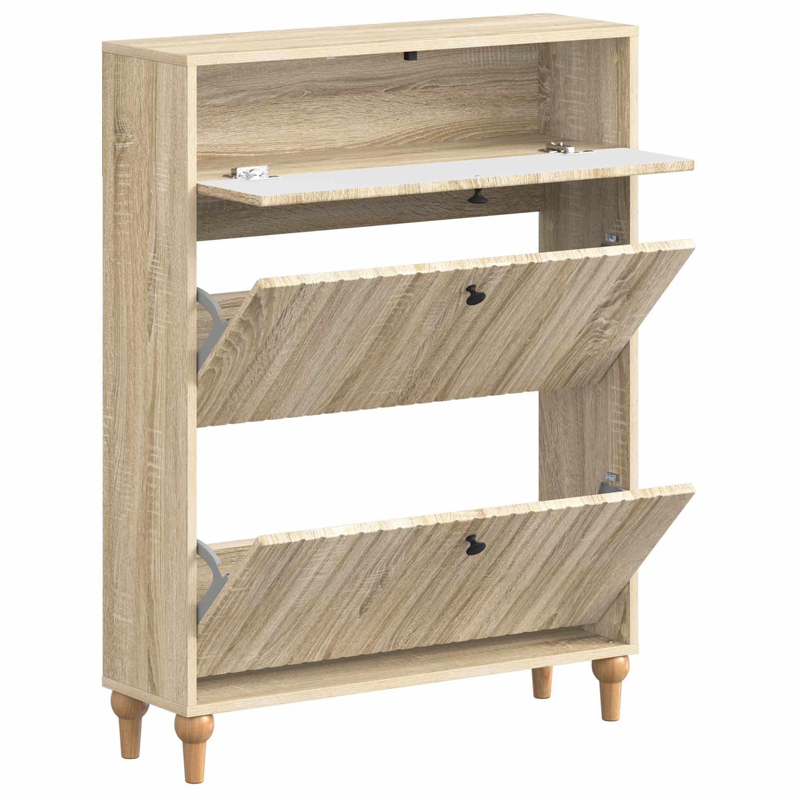Kinga kapp ALKMAAR 78 x 24 x 103 cm Tehispuit Sonoma tamm