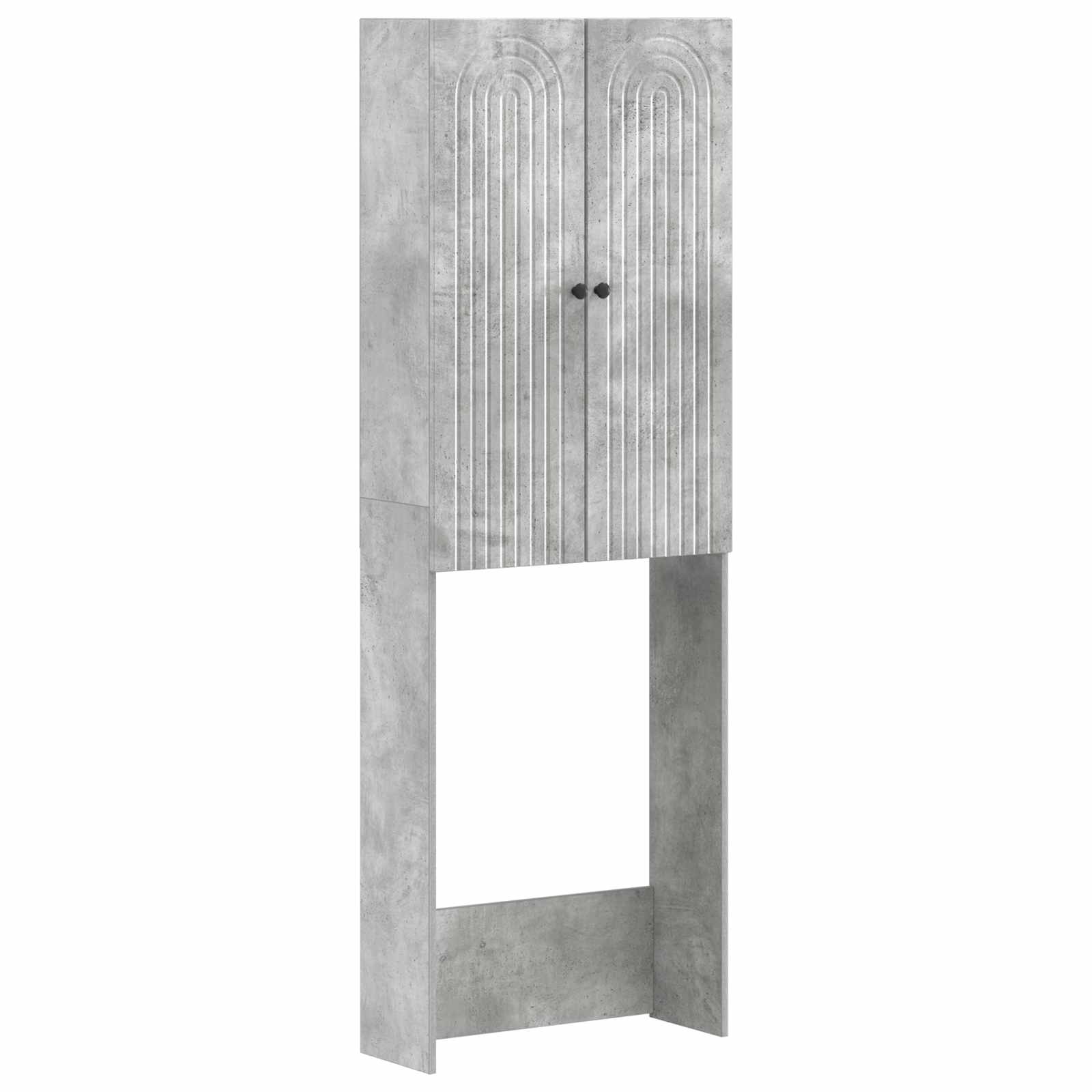 Tualettkabinet ALKMAAR Betoonhall 66 x 25,5 x 190 cm Tehispuit