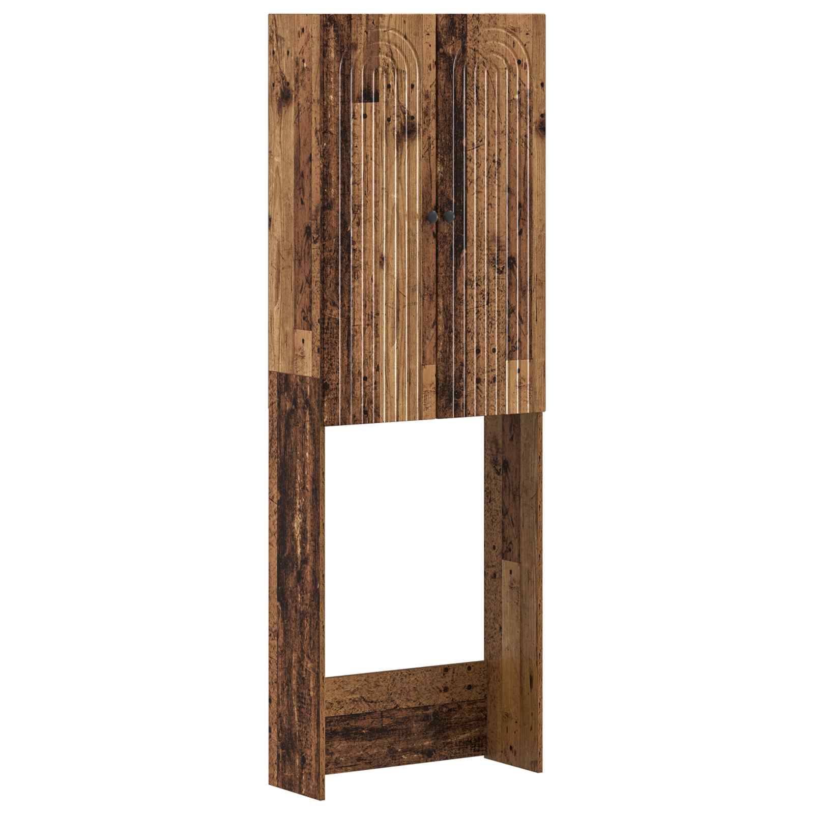 Tualettkabinet ALKMAAR Vana puit 66 x 25,5 x 190 cm Tehispuit