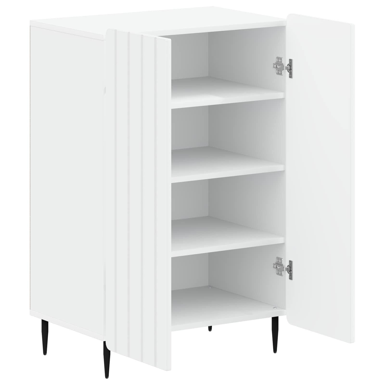 Kinga kapp ZWOLLE 59,5 x 39,5 x 91,5 cm Tehispuit Valge