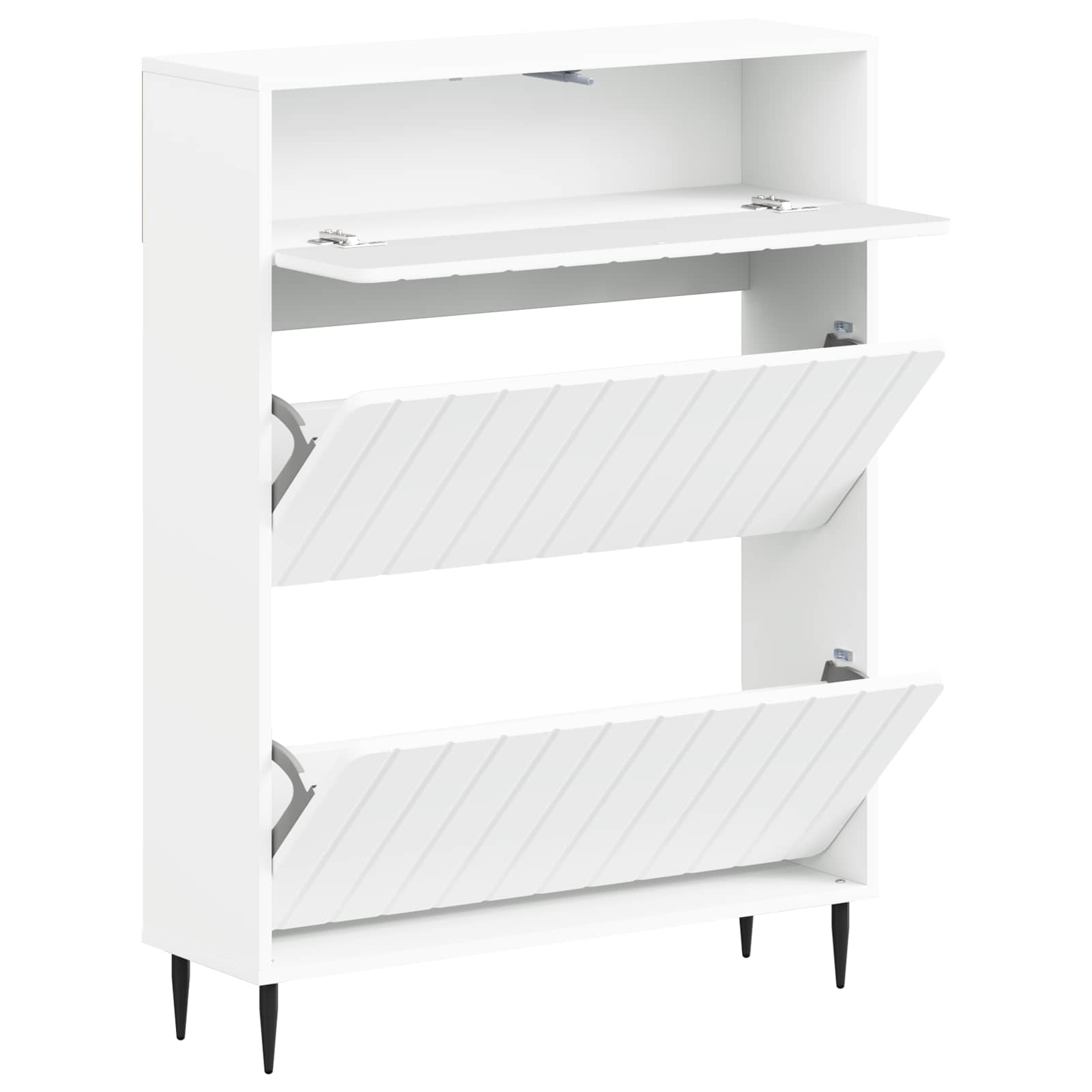 Kinga kapp ZWOLLE 78 x 24 x 103 cm Tehispuit Valge