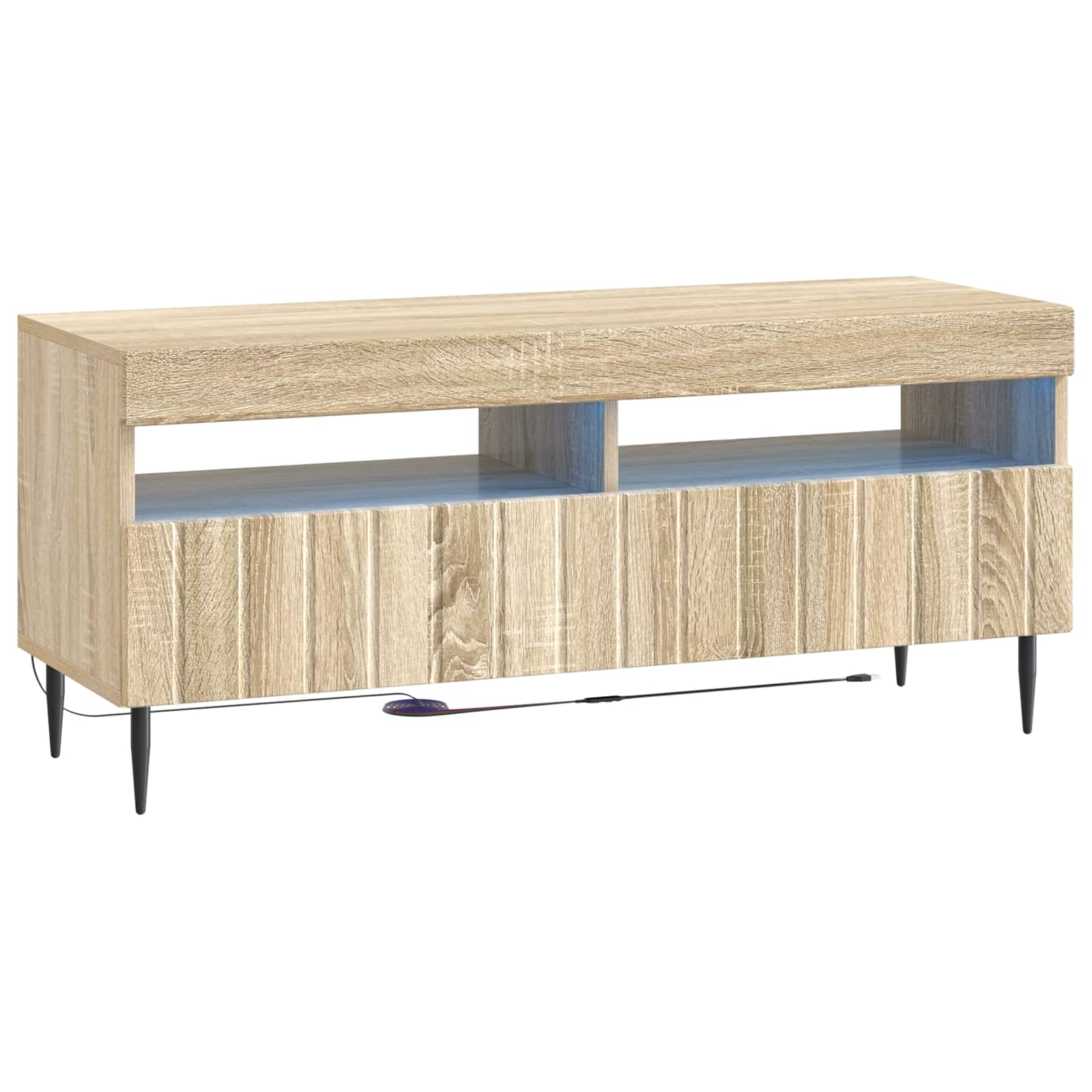 LED TV kapp ZWOLLE 100 x 35 x 43 cm Sonoma tamm Tehispuit
