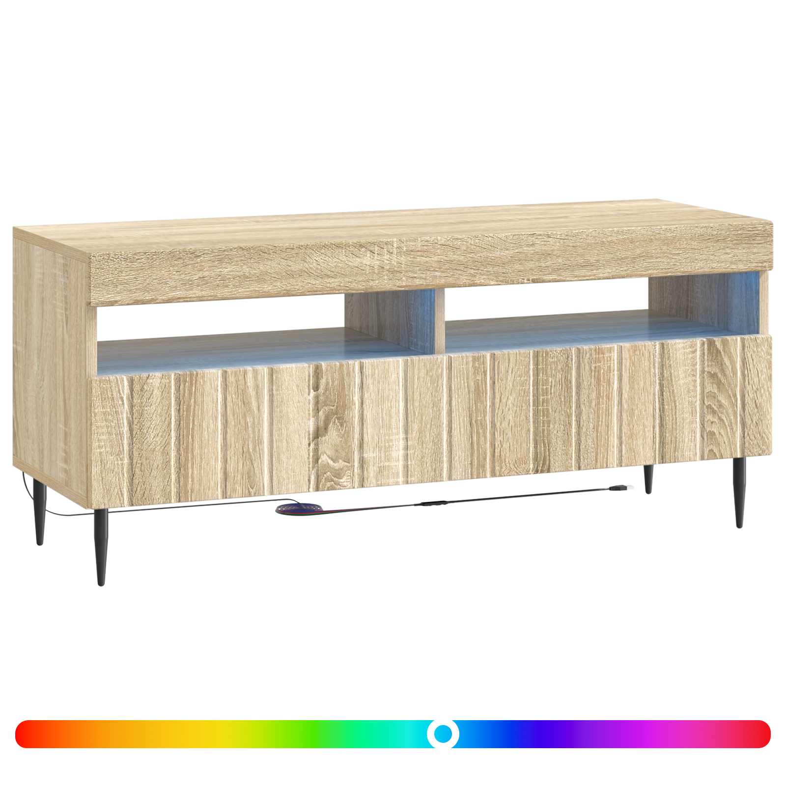 LED TV kapp ZWOLLE 100 x 35 x 43 cm Sonoma tamm Tehispuit