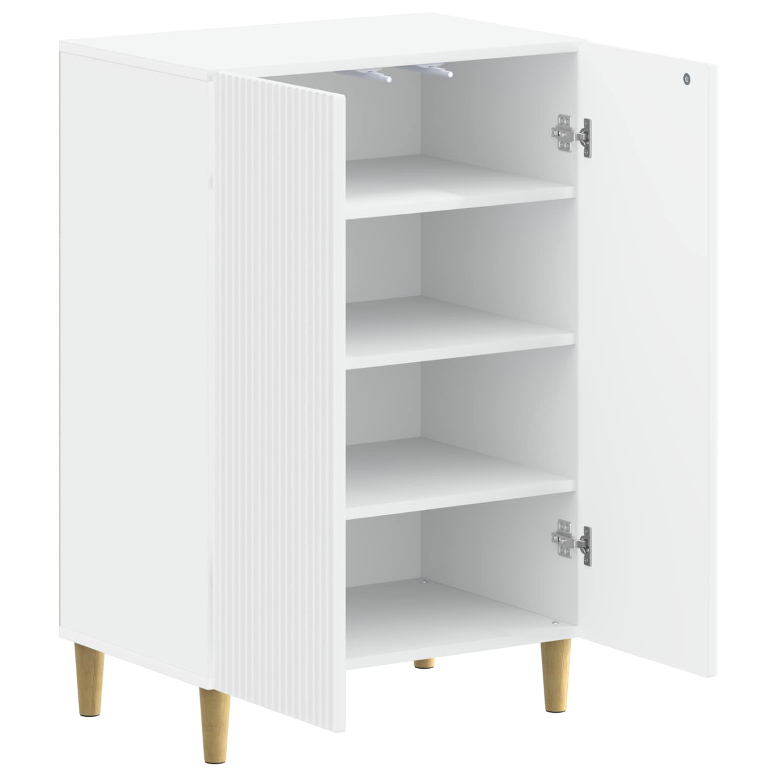 Kinga kapp ARNHEM 59,5 x 39,5 x 90 cm Tehispuit Valge