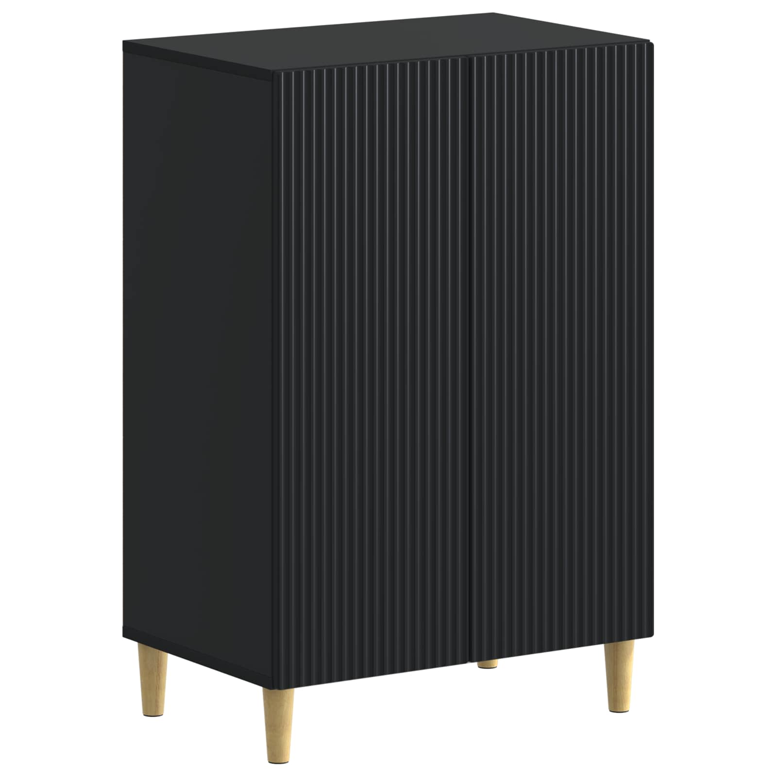 Kinga kapp ARNHEM 59,5 x 39,5 x 90 cm Tehispuit Must