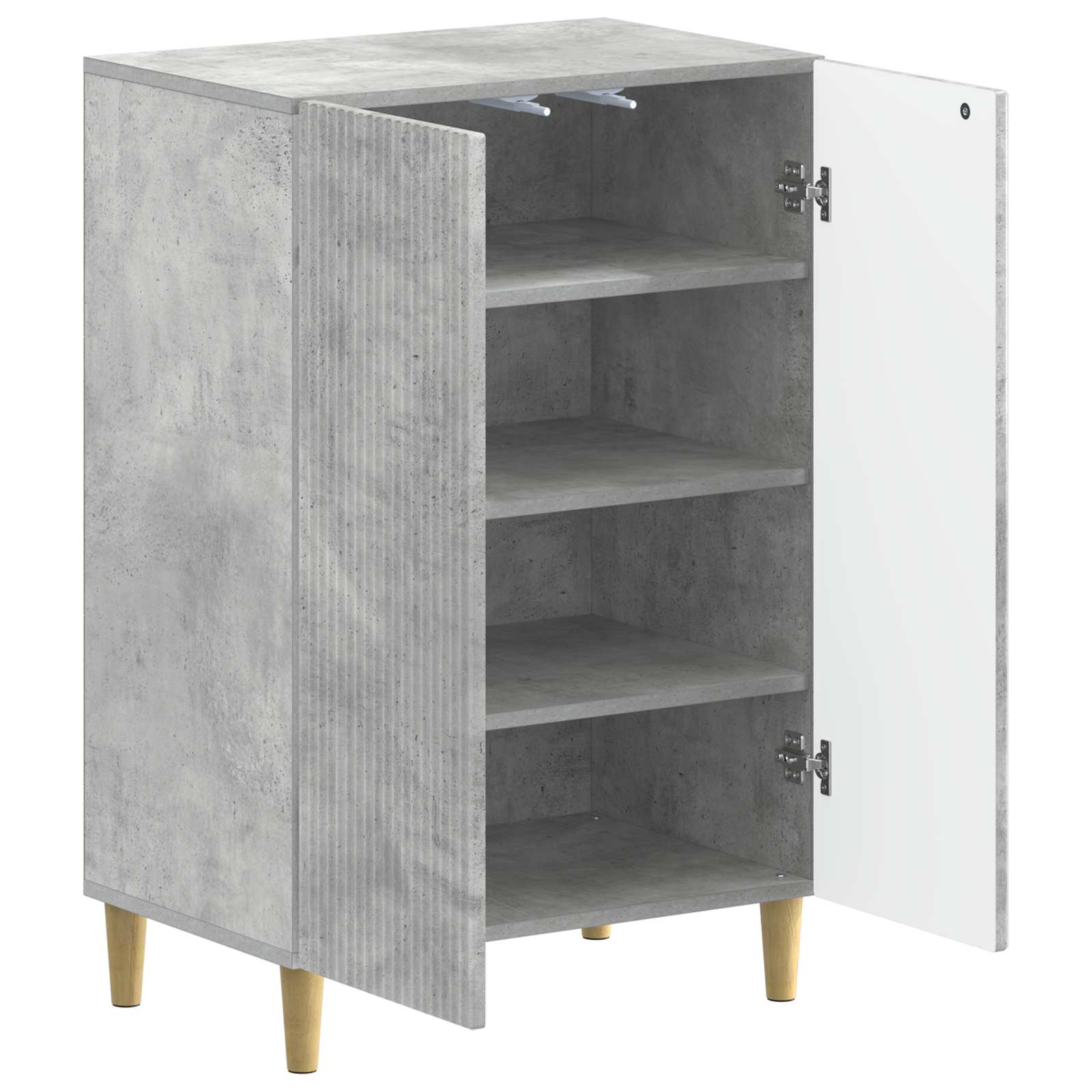 Kinga kapp ARNHEM 59,5 x 39,5 x 90 cm Tehispuit Betoonhall