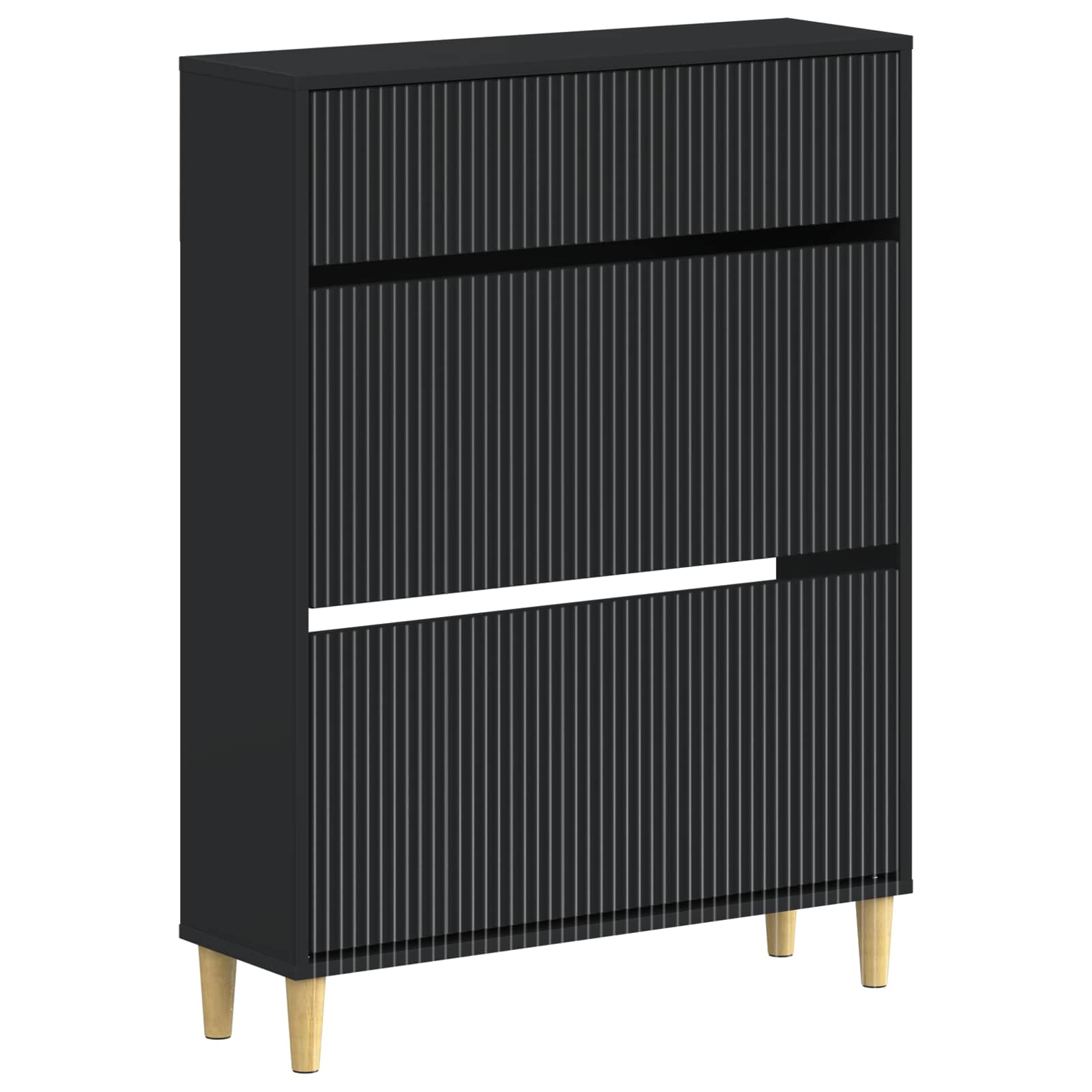 Kinga kapp ARNHEM 78 x 24 x 103 cm Tehispuit Must