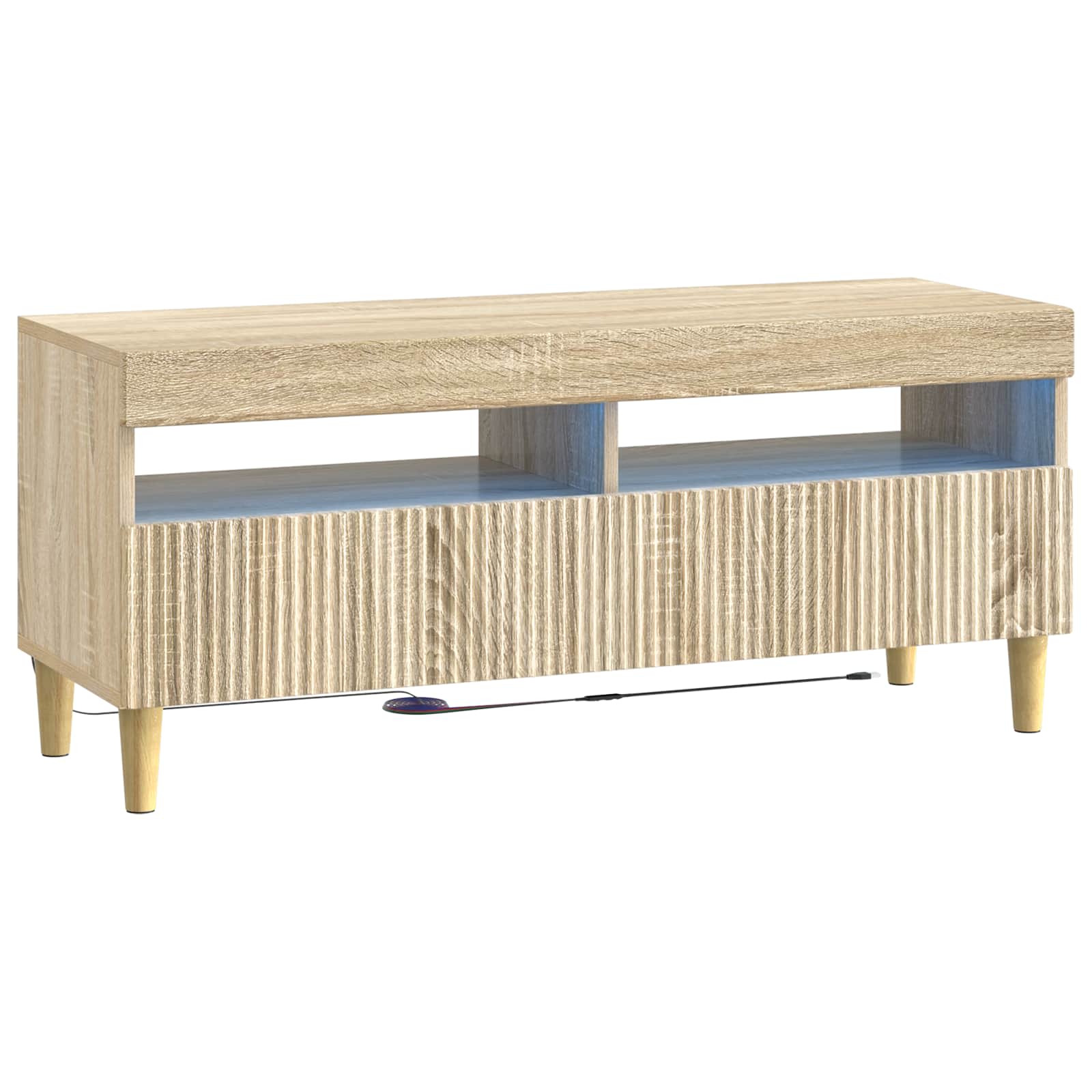 LED TV kapp ARNHEM 100 x 35 x 43 cm Sonoma tamm Tehispuit