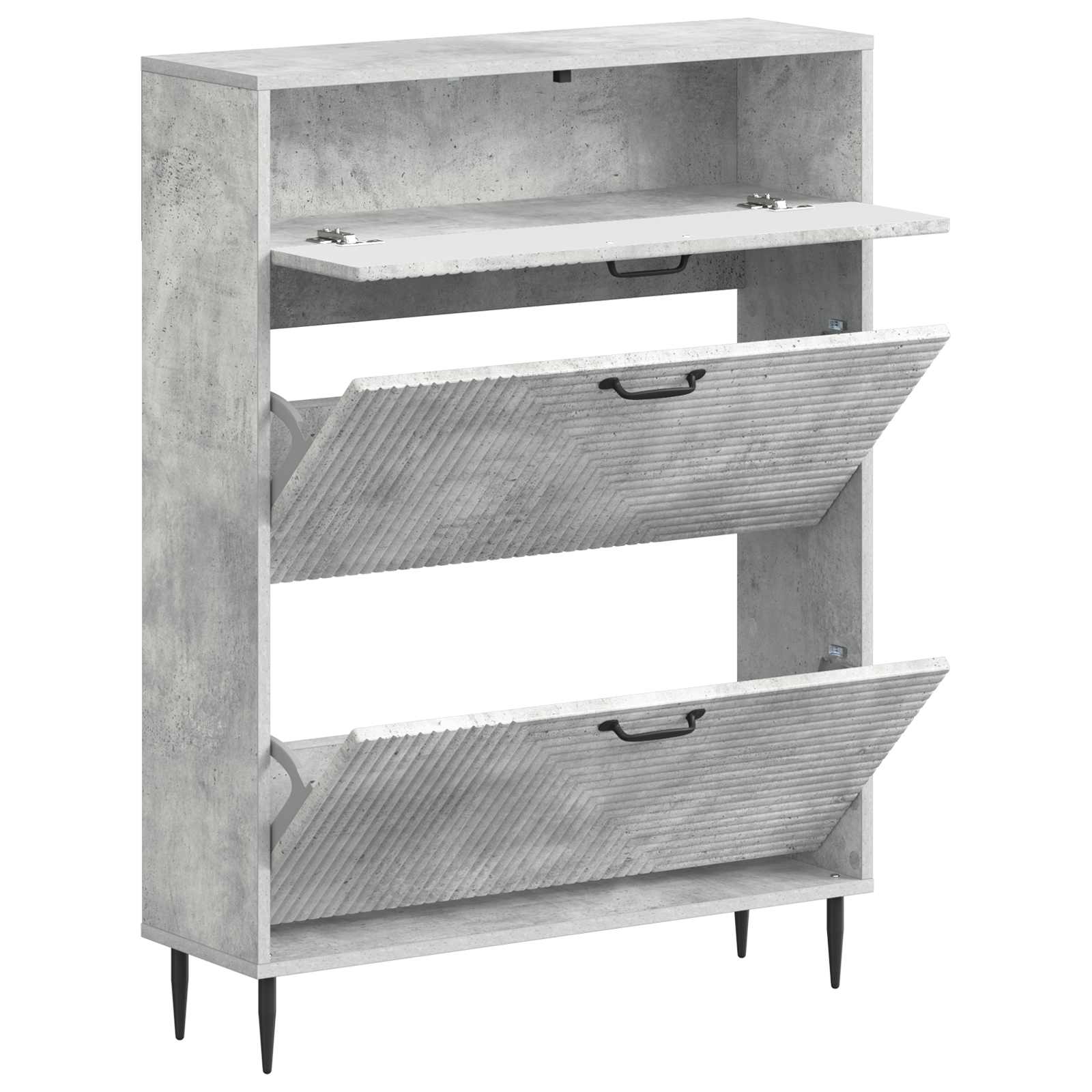 Kinga kapp HAARLEM 78 x 24 x 103 cm Tehispuit Betoonhall
