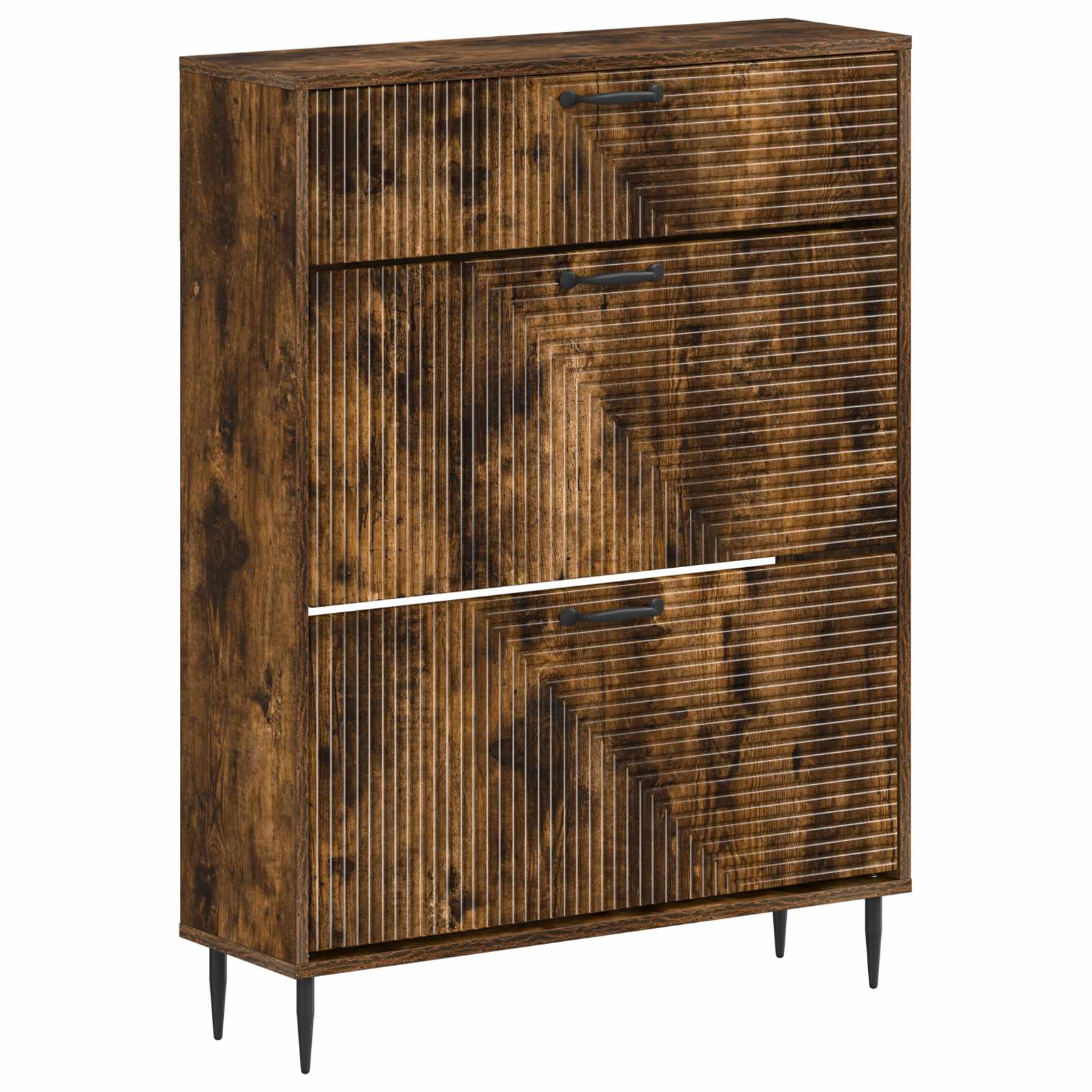 Kinga kapp HAARLEM 78 x 24 x 103 cm Tehispuit Suitsutatud tamm