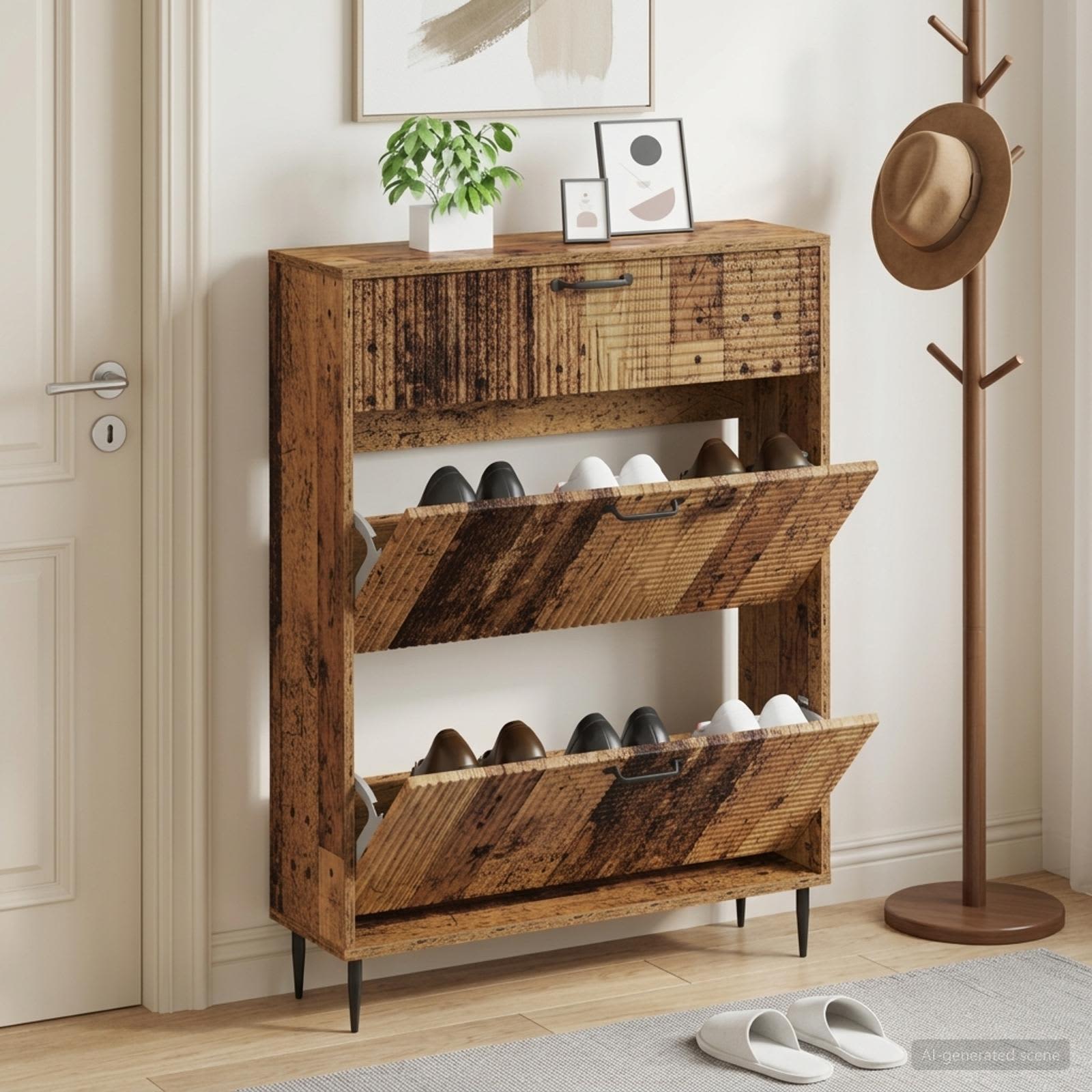 Kinga kapp HAARLEM 78 x 24 x 103 cm Tehispuit Vana puit
