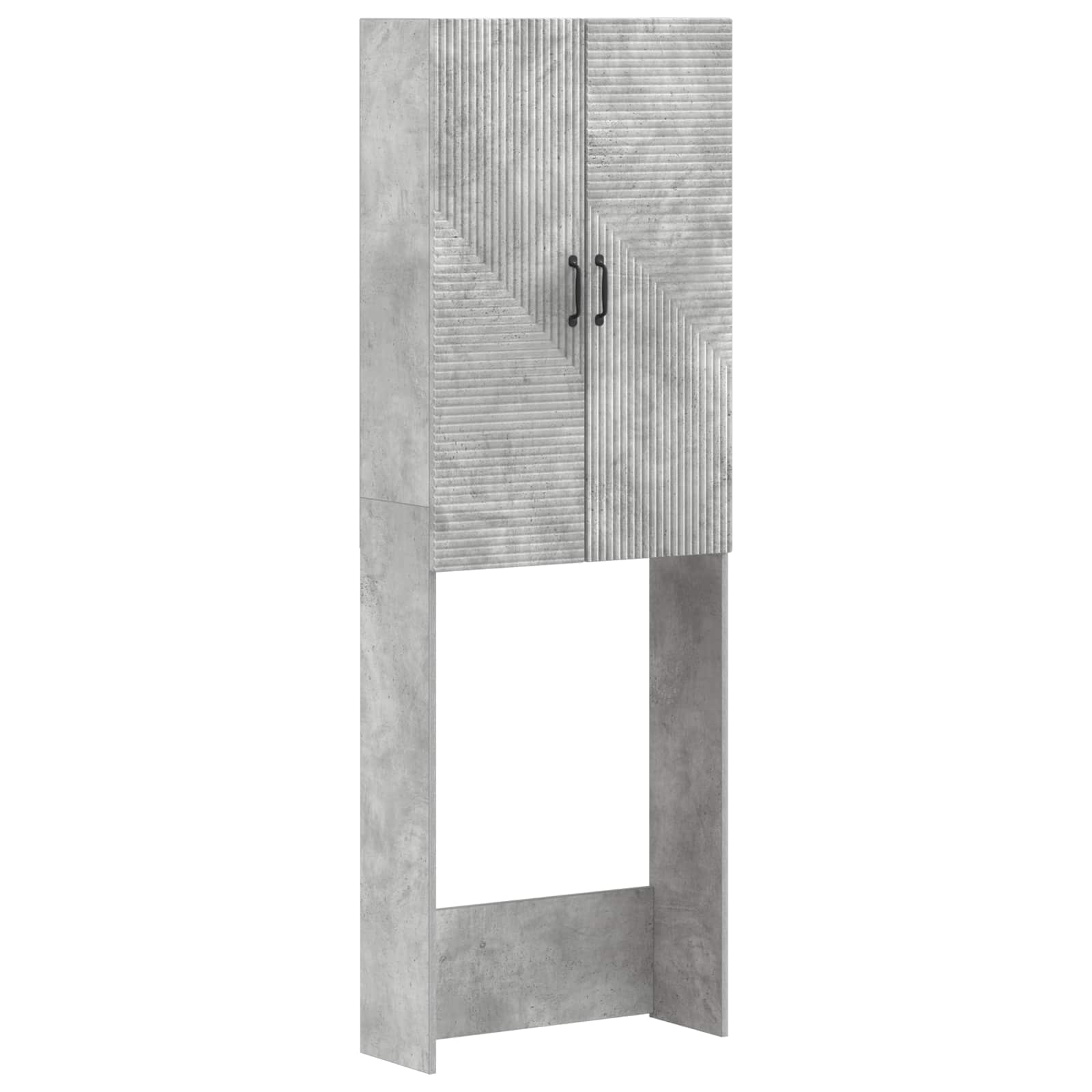 Tualettkabinet HAARLEM Betoonhall 66 x 25,5 x 190 cm Tehispuit