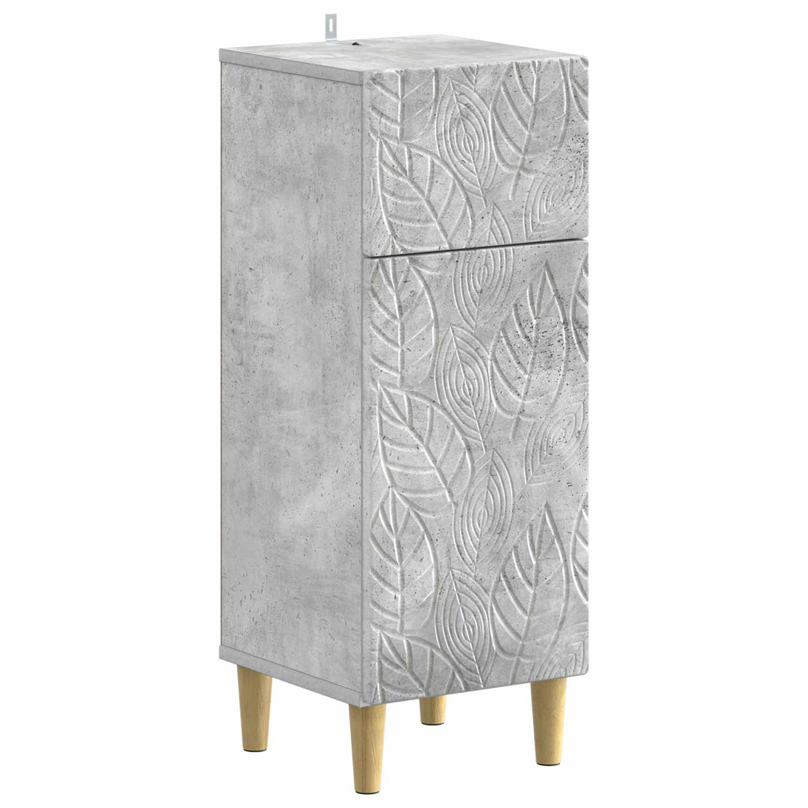 Vannitoa hoiukapp DELFT Betoonhall 30 x 31 x 80 cm Tehispuit