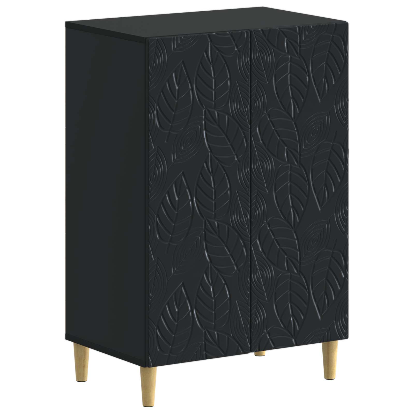 Kinga kapp DELFT 59,5 x 39,5 x 90 cm Tehispuit Must